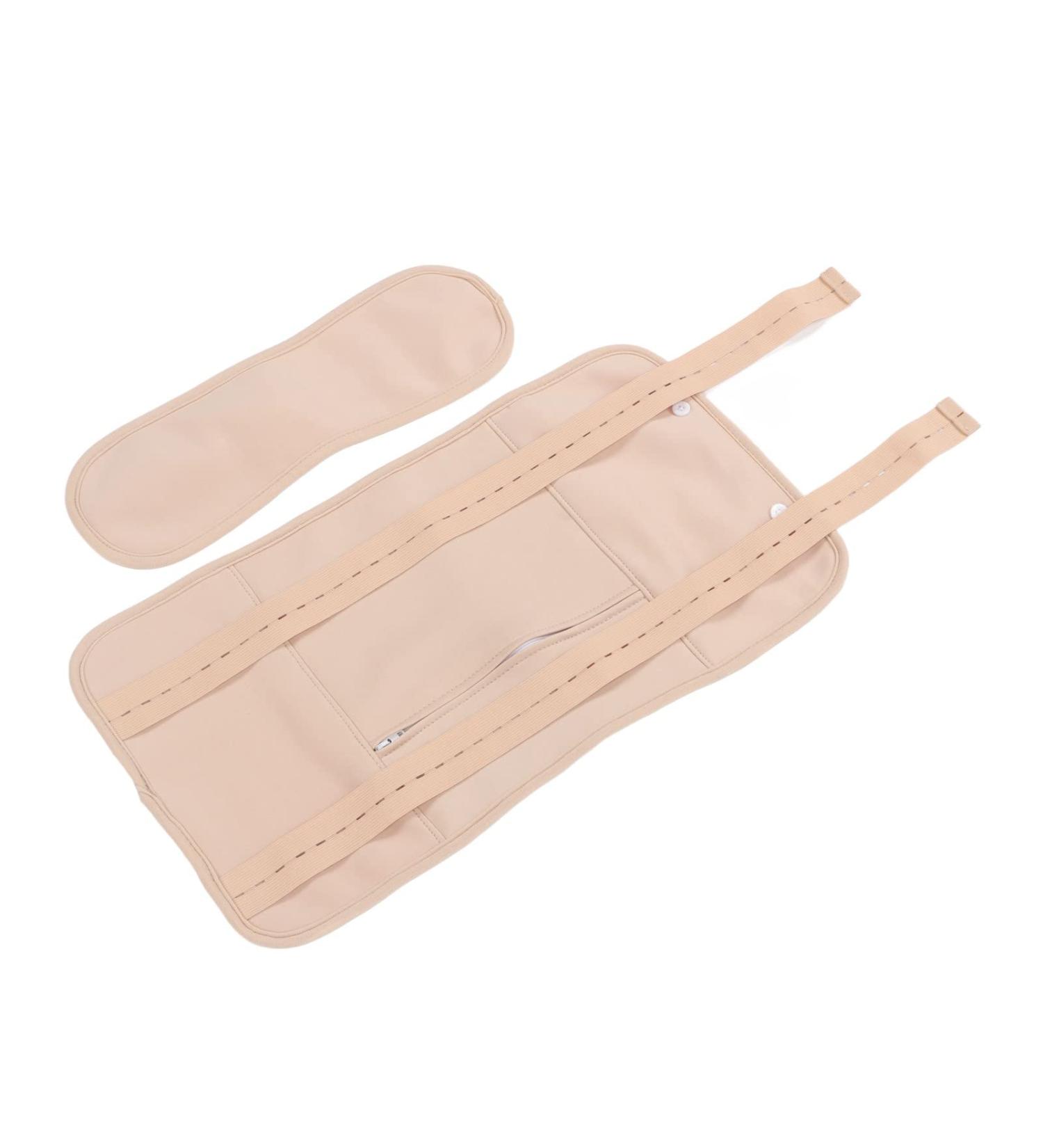 Lot d'huile de Ricin Petite Pochette Double Couche Lavable Lot de Cou d'huile de Ricin pour un Usage Domestique (Kaki) - Buy Online on GoSupps.com