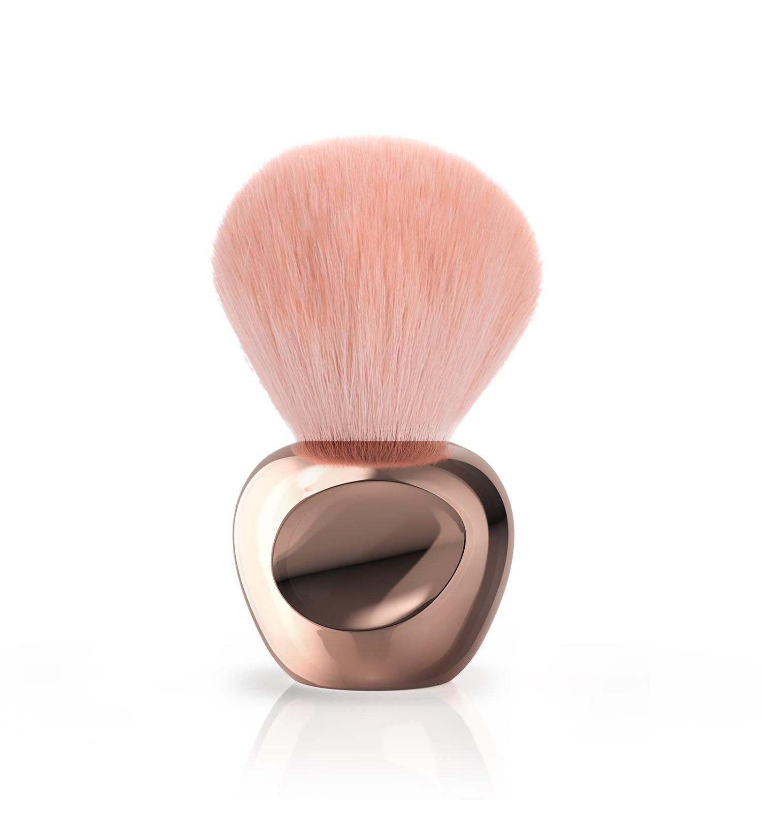 Aokitec Nail Dust Brush - Soft Kabuki Blush Brush for Nail Art & Makeup | Pink Nail Powder Remover - International Shipping Available - Buy Online on GoSupps.com