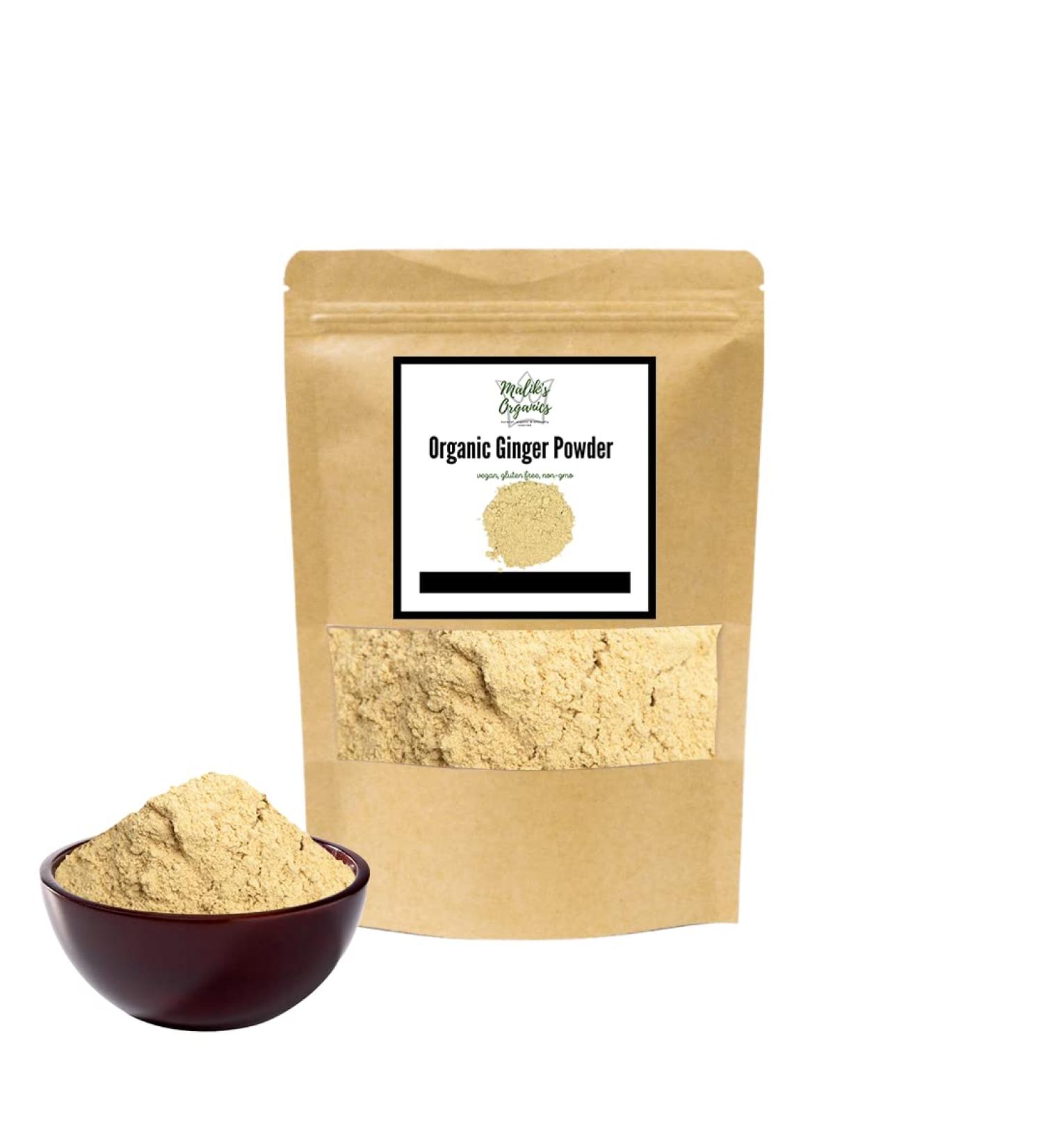 Organic Ginger Powder Ground Ginger 250G - Buy Online on GoSupps.com