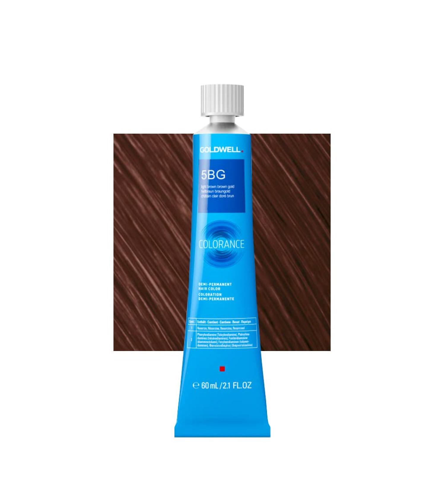 GOLDWELL Colorance 5BG Light Brown Brown Gold tb 60ml