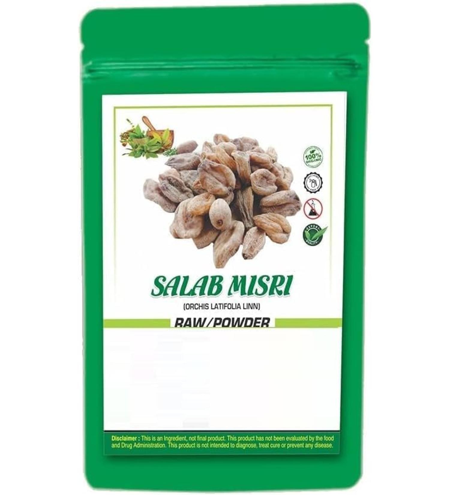 SM Salab Misri Powder 50g | Polygonatum Verticillatum | Salabmisri | Salab Mishri | Salab Misri - Buy Online on GoSupps.com