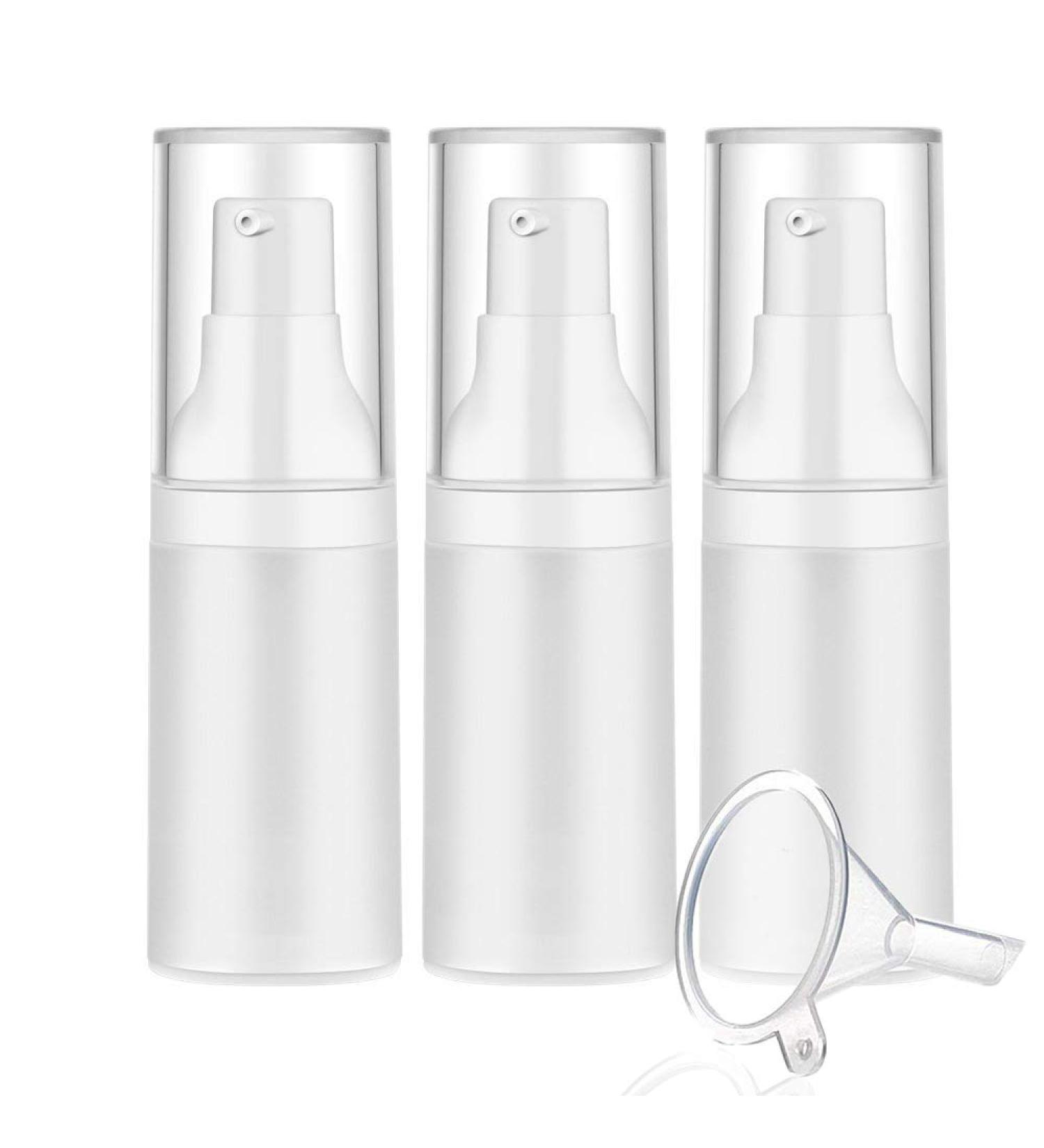 Mild East 3pcs 20ml Sterile Airless Pump Bottles - Travel-Friendly Matte Lotion Bottles - Buy Online on GoSupps.com