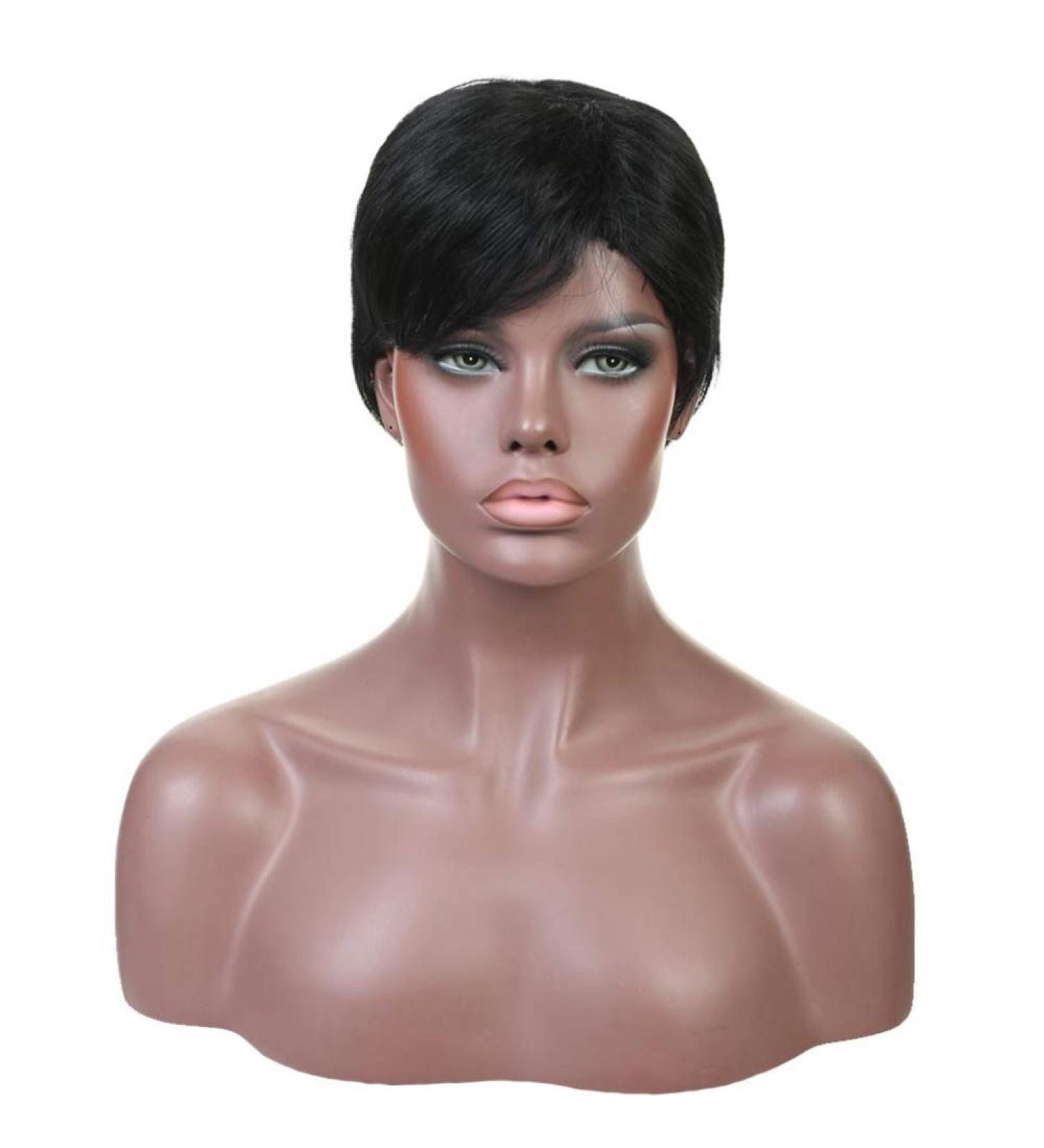 SHIYID Short Synthetic Hair Extension Wig for Women | High Temperature Fiber Fashion Wig - Buy Online on GoSupps.com