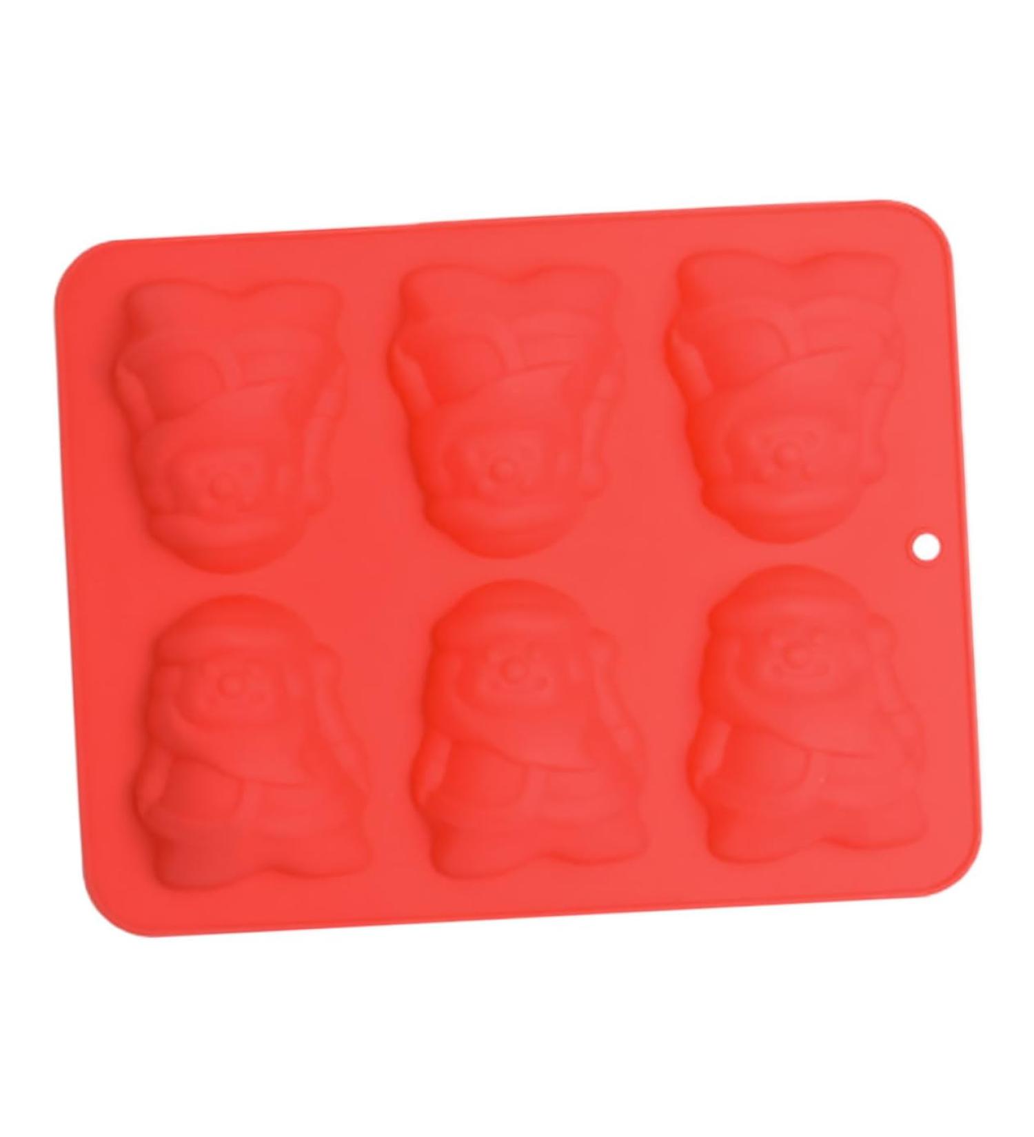 KICHOUSE Christmas Decor Christmas Baking Molds Silicone Molds Ice Cubes Chocolate Pastry Mould Cake Mold Mousse Mold Fudge - Buy Online on GoSupps.com