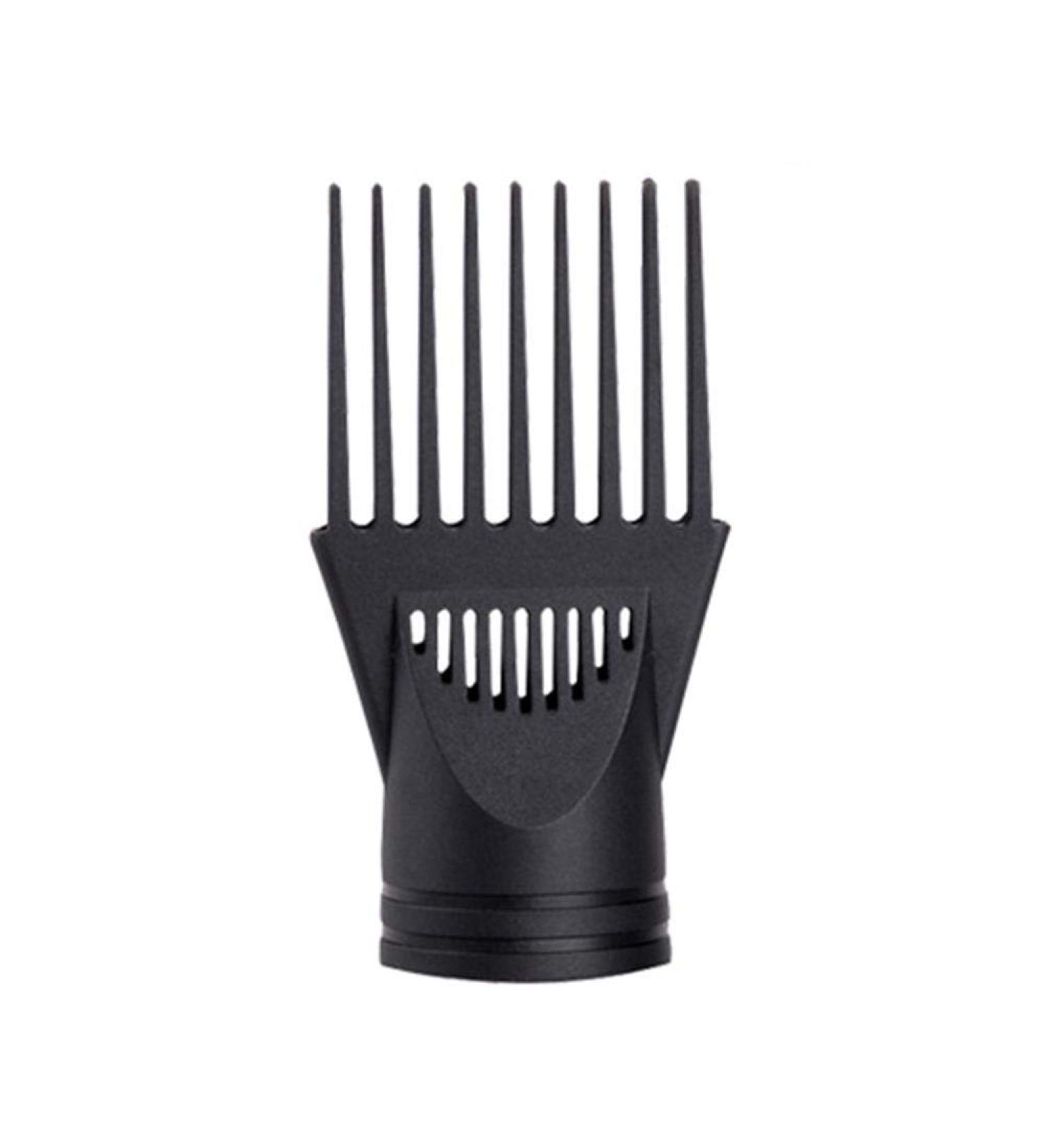 Professional Hair Dryer Diffuser for Salon Use - Universal Black Plastic Nozzle 4.2-4.5 cm Diameter Dual Grip Attachment - Buy Online on GoSupps.com