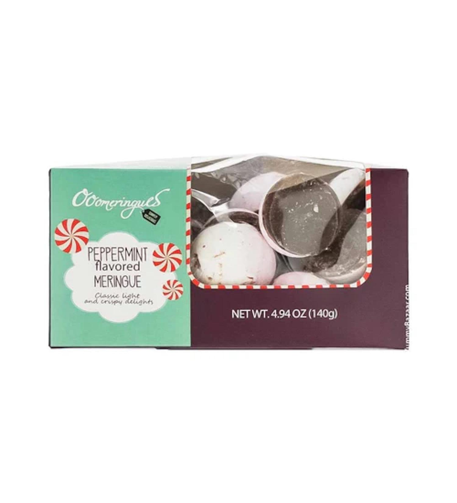 Peppermint Meringues by OooMeringues, Imported , 4.9 oz