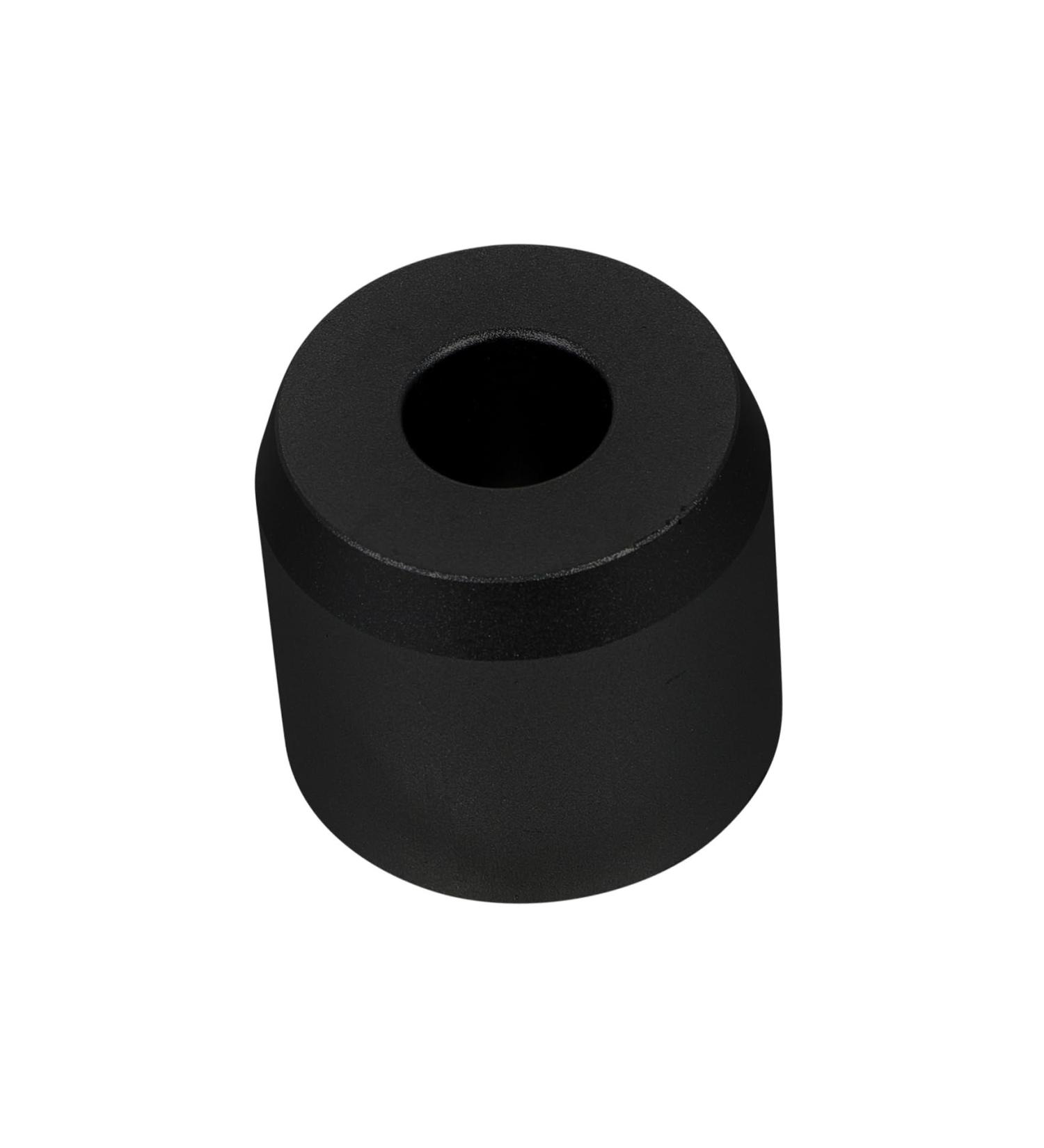 Minkissy Metal Razor Holder & Toothbrush Stand - Practical Mini Shaver Base for Bathroom - 1 Piece 3.8x3.3cm Black - International Shipping Available - Buy Online on GoSupps.com