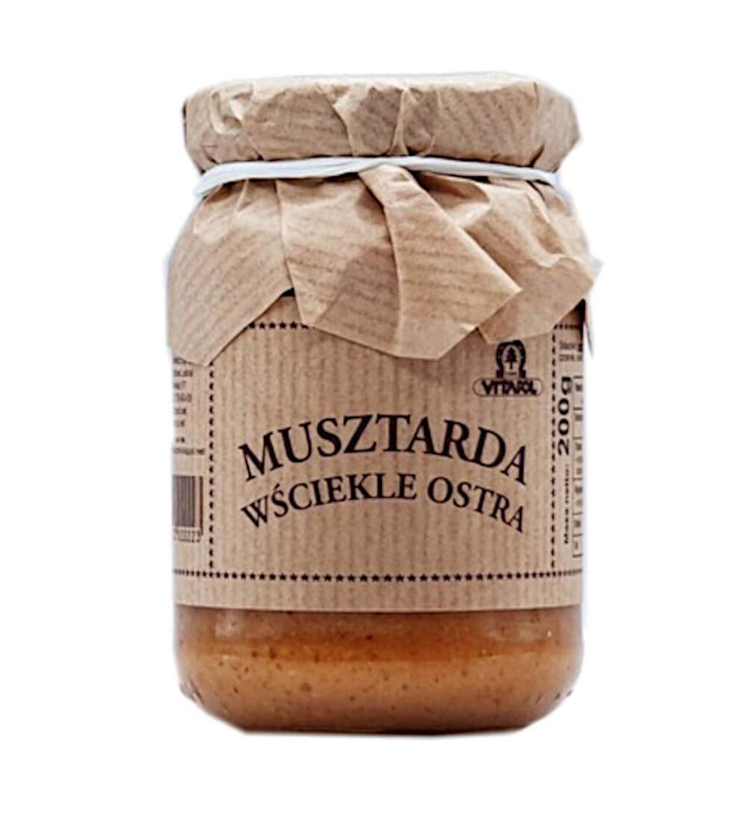 Mustard very hot 210 g Vitapol