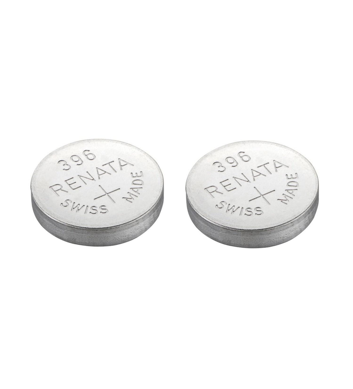 Renata Watch Battery Swiss Made Renata 396 or SR726SW Or AG2 1.5V (2 Batteries 396 or SR 726 SW)