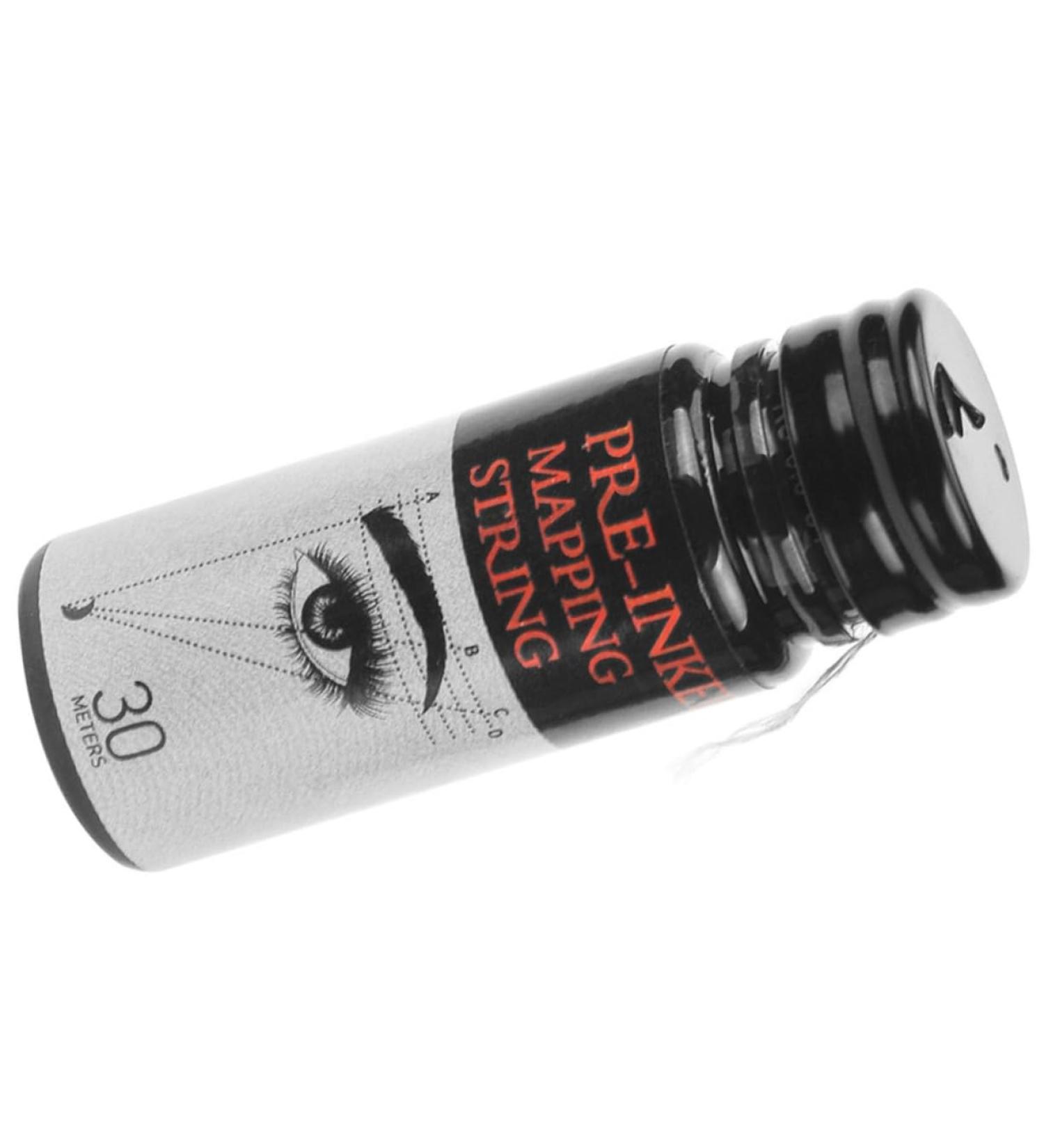 Angoily Eyebrow Ink Black Line Measuring Tool Eyebrow Microblading Ruler Eyebrow Mark Ruler String Portable - Buy Online on GoSupps.com