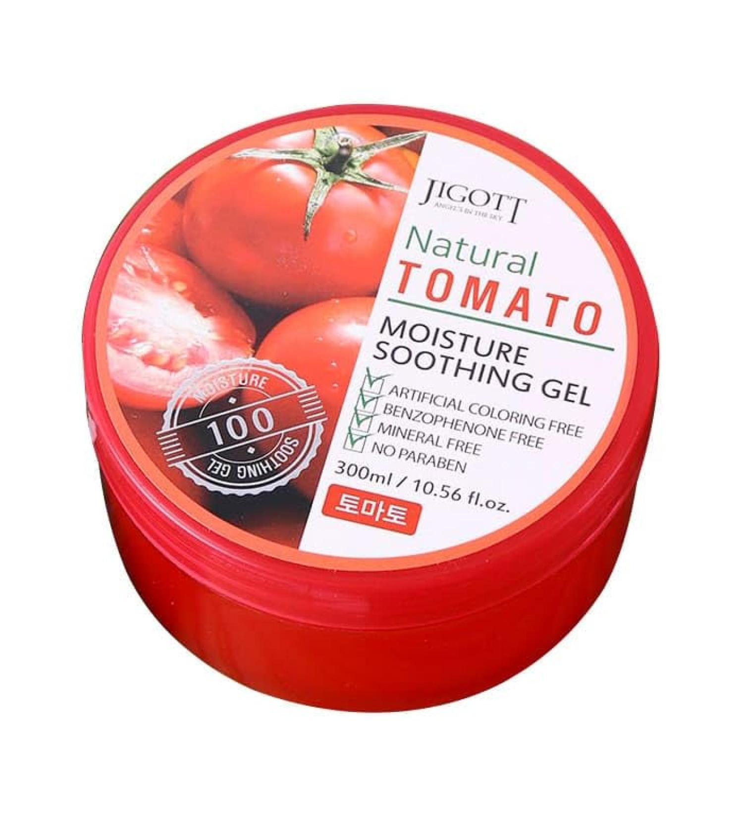 Natural Tomato Moisture Soothing Gel 300ml - Paraben-Free Mineral-Free Artificial Coloring Free - Hydration & Soothing for All Skin Types - Buy Online on GoSupps.com