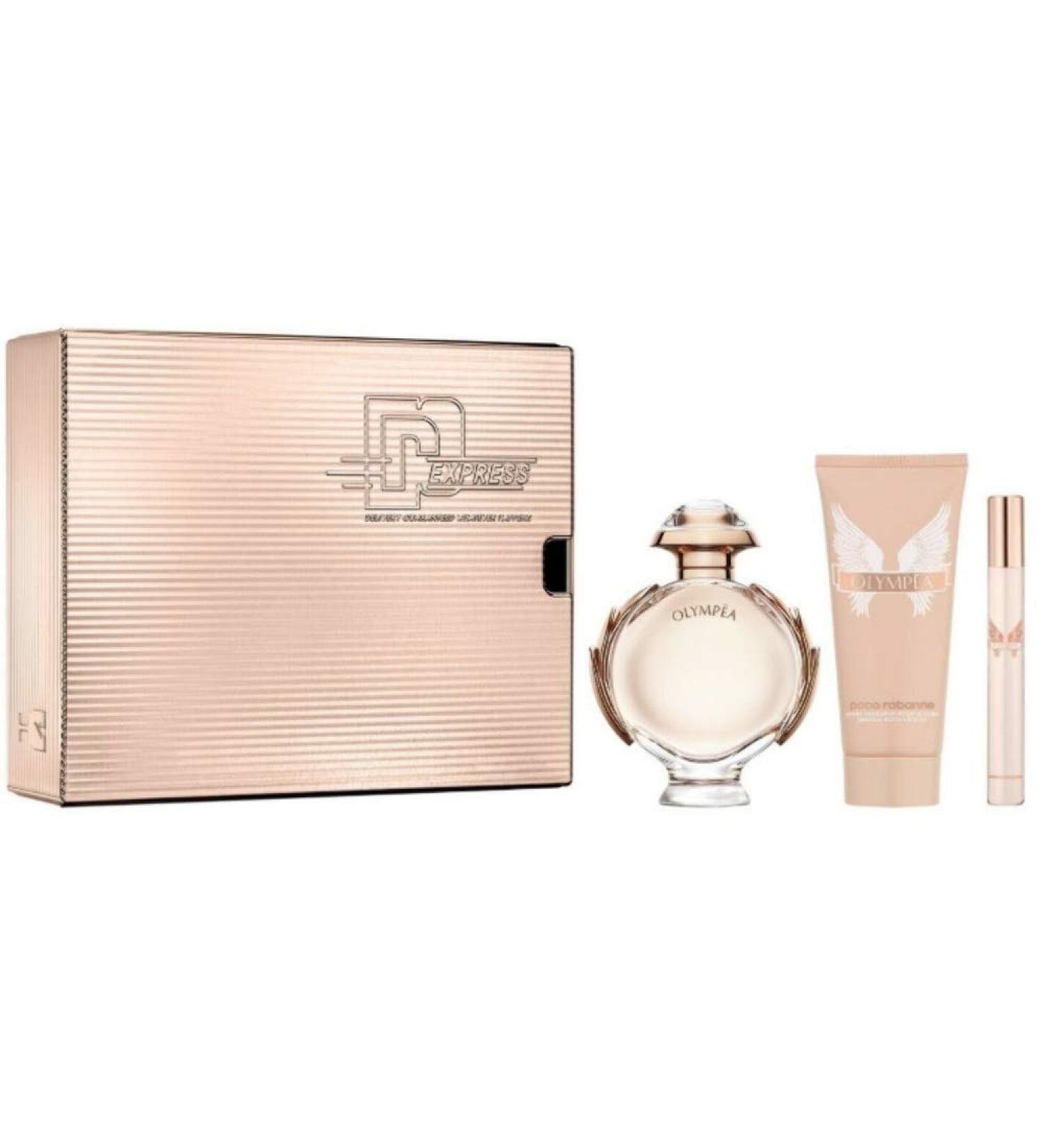 Paco Rabanne Eau De Perfume Spray Olympea 80ml 2019 Set 3Pcs