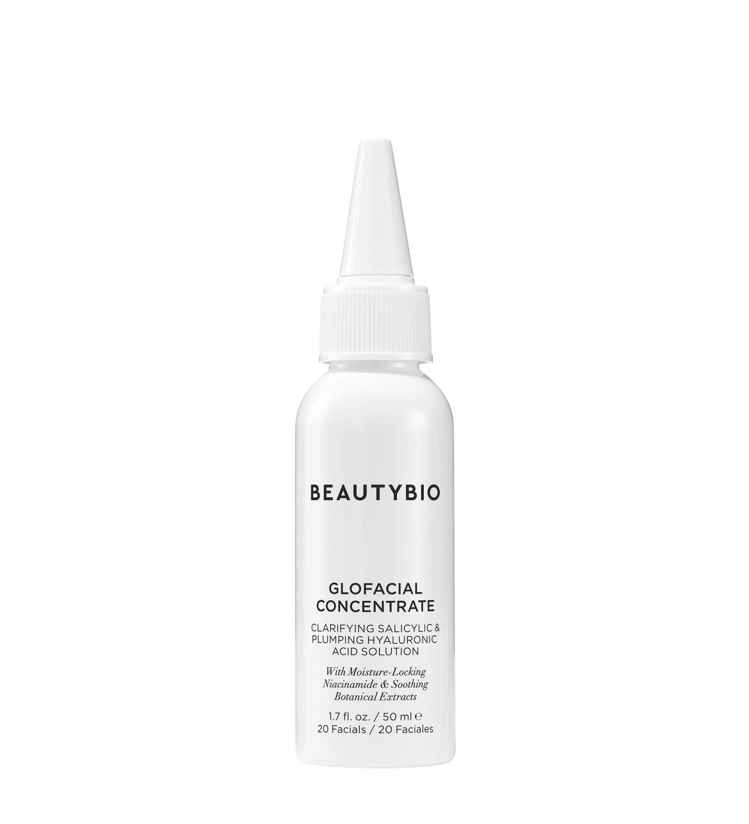 GLOfacial Concentrate | Clarifying Salicylic Acid & Plumping Hyaluronic Acid - Shop Internationally - Buy Online on GoSupps.com