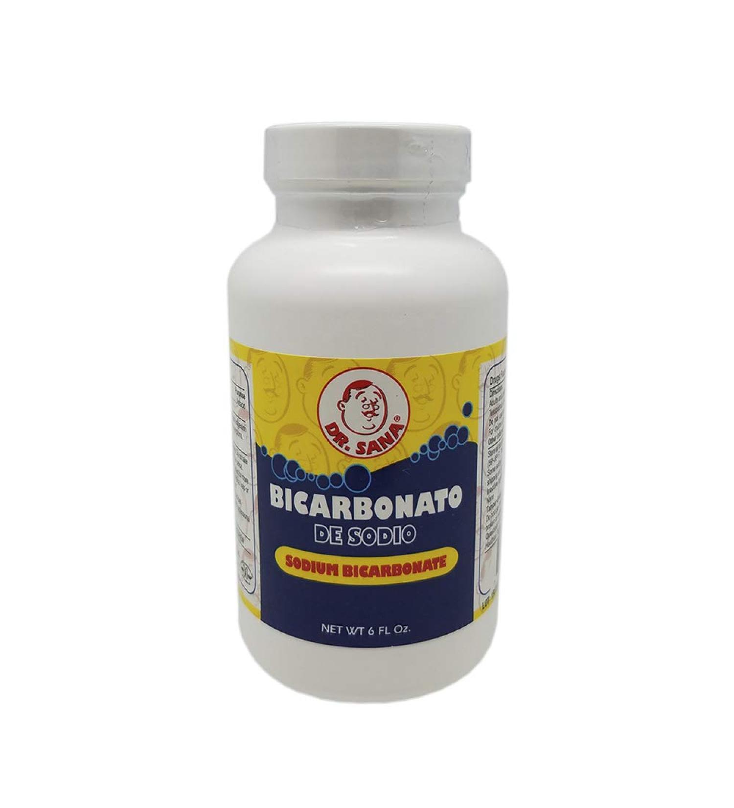 Dr Sana Sodium Bicarbonate 6 OZ - Premium Quality Baking Soda for Multipurpose Use - Buy Online on GoSupps.com
