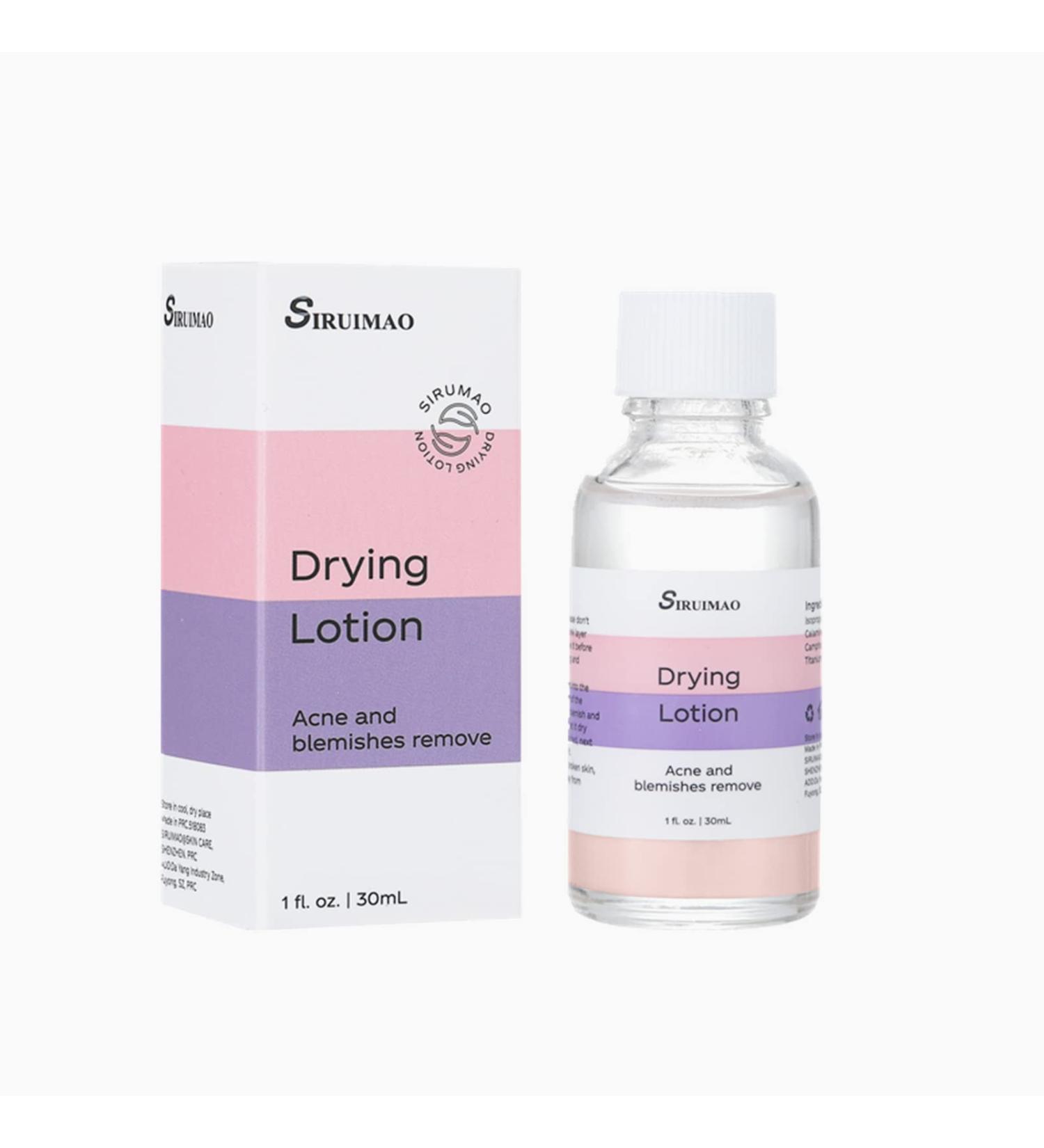 SIRUIMAO Stubborn Acne Drying Lotion - Overnight Acne Spot Treatment for Face & Body - 1 Fl Oz (Pack of 1) - Buy Online on GoSupps.com