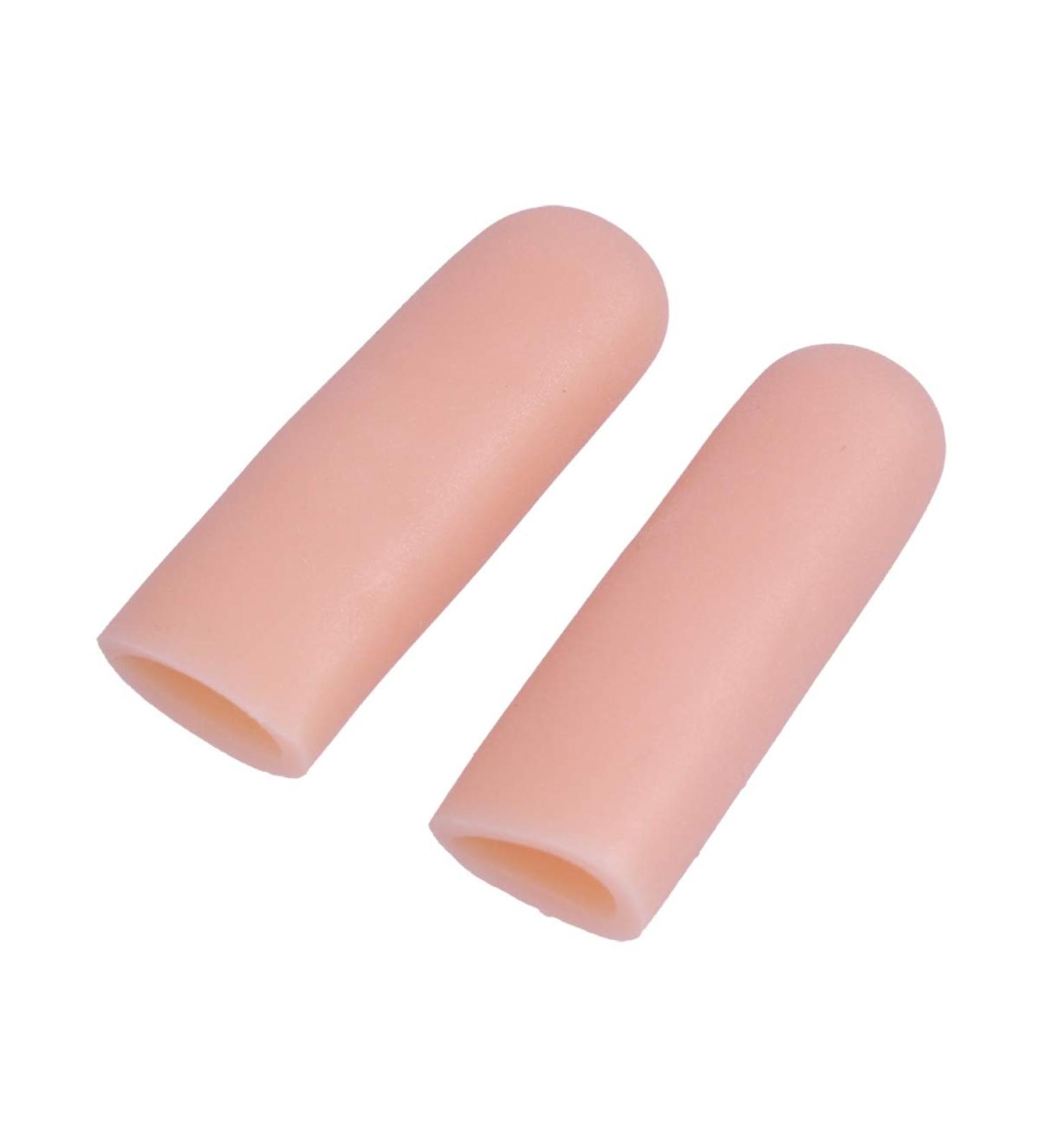 2 Pc Toe Corn Protectors Caps - Comfortable Toe Sleeves for Pain Relief | 1.5*5cm - Buy Online on GoSupps.com