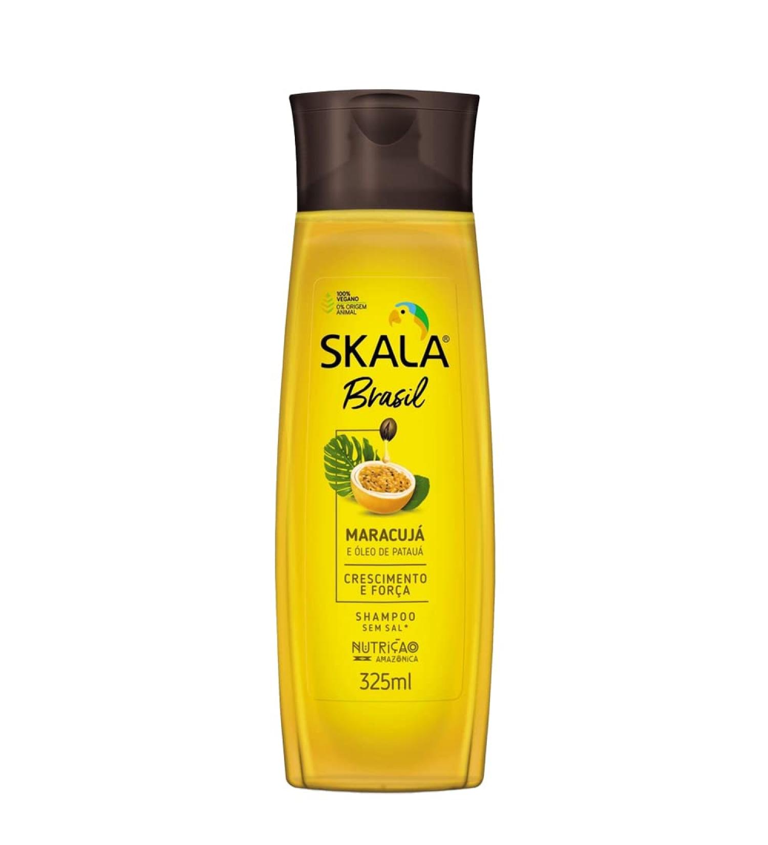 -SKALA EXPERT- MARACUJA SHAMPOO and PATAUA OIL -325ml- 100% Vegan - Accelerates hair growth and reduces FRIZZ- - Buy Online on GoSupps.com