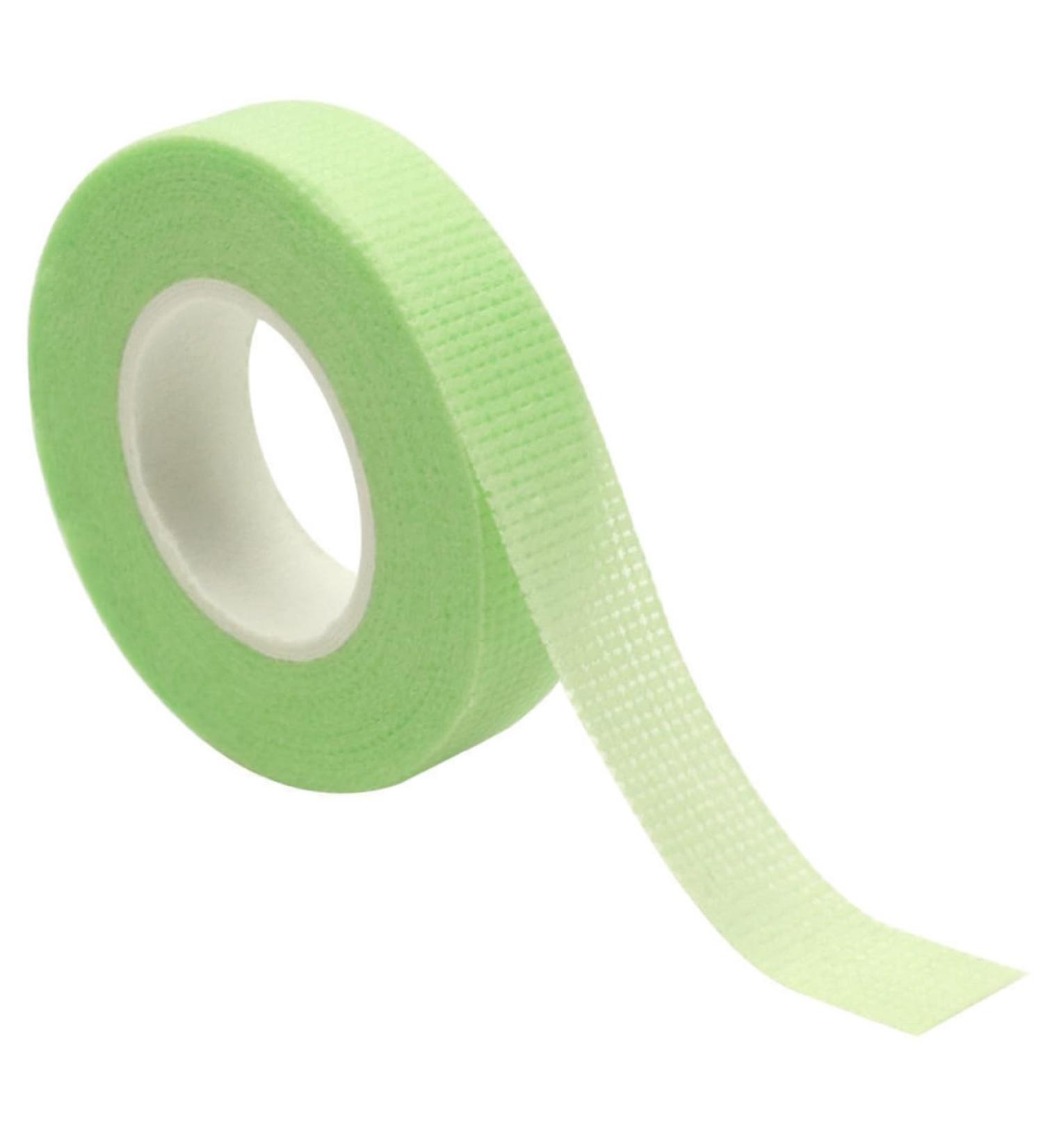 MAGICLULU 1 Roll Non-woven Fabric Eyelash Tape for Lash Extensions Adhesive Eyelash Tape Lash Extension Supplies Lash Supplies Green Lash Tape Makeup Artist Must Haves Breathable 5.5x1.2cm Green 2 - Buy Online on GoSupps.com