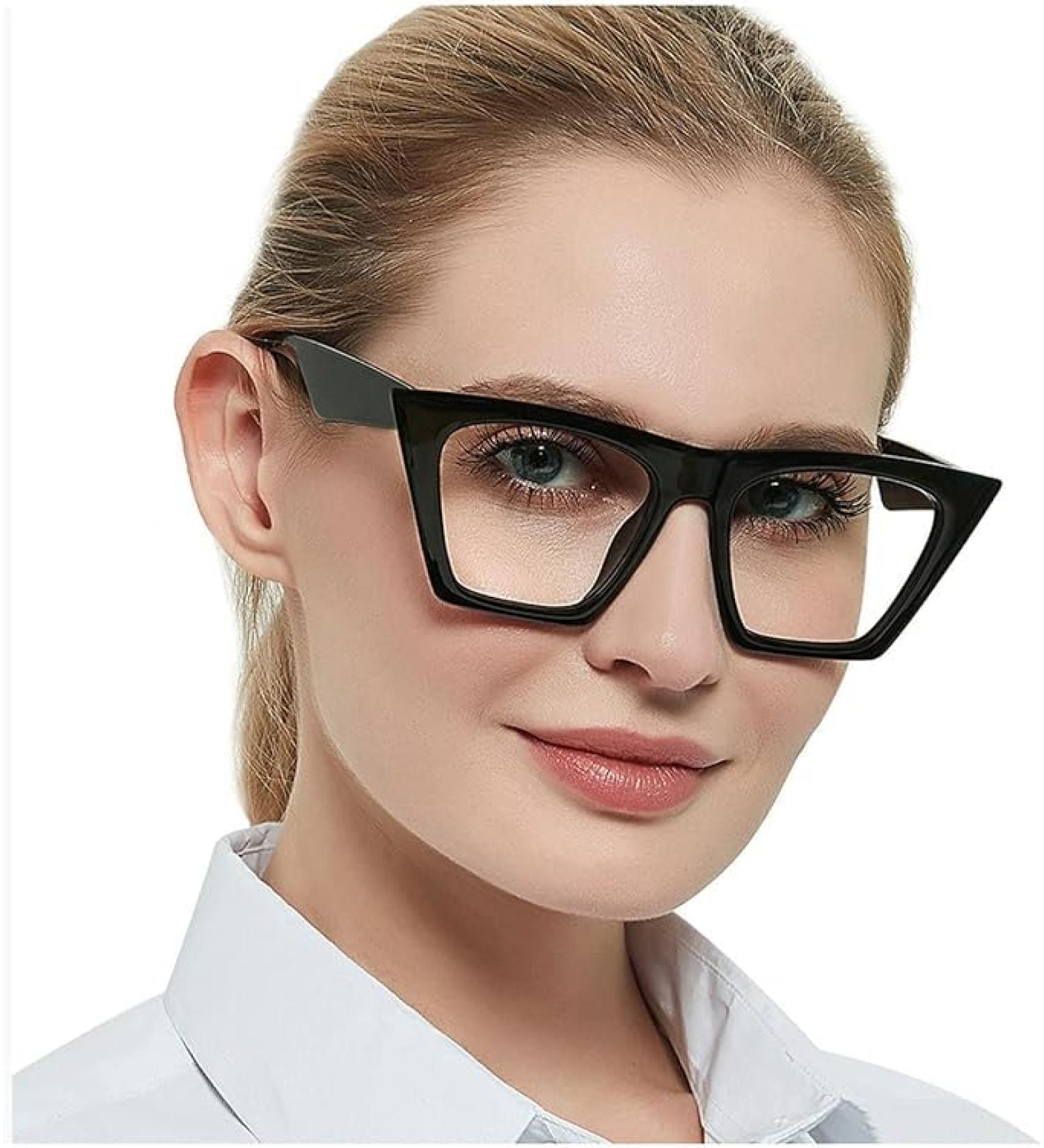 LADEESSE Oversized Reading Glasses for Women - 3 Pack Blue Light Blocking Computer Readers 1.5x Mix Color - Stylish Oprah Style Readers - Buy Online on GoSupps.com