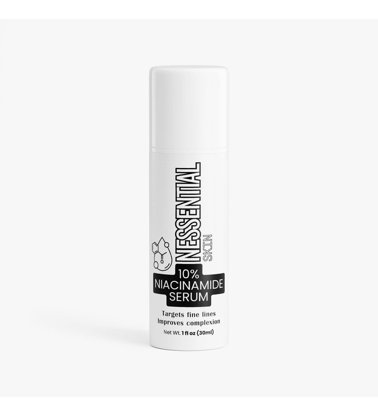 Nessential Skin 10% Niacinamide Serum 1 fl oz Targets Fine Lines and Complexion Fragrance Free