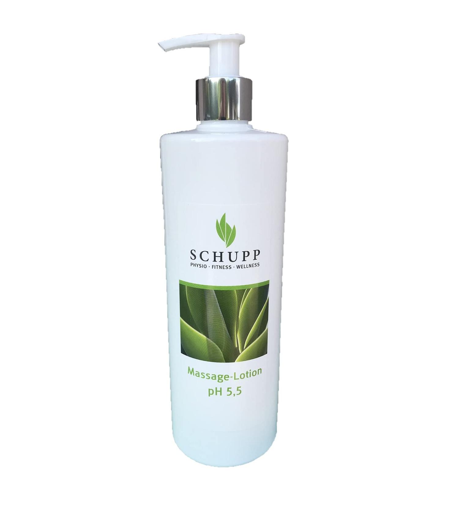 SCHUPP Massage Lotion pH 5.5 - 500ml - with dispenser
