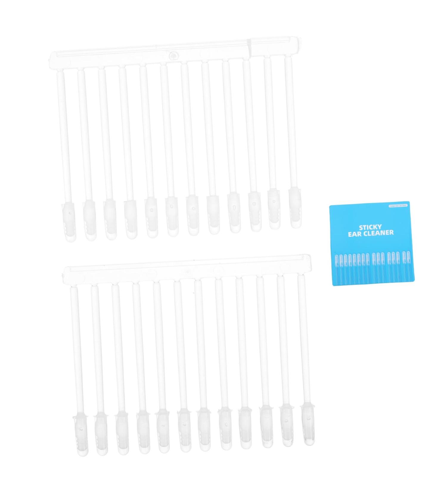 NOLITOY 24pcs Ear Cleaning Swabs Kit Reusable Ear Wax Removal Tools Suitable for Adults and Boys and Girls Easy to Clean and Use - Buy Online on GoSupps.com