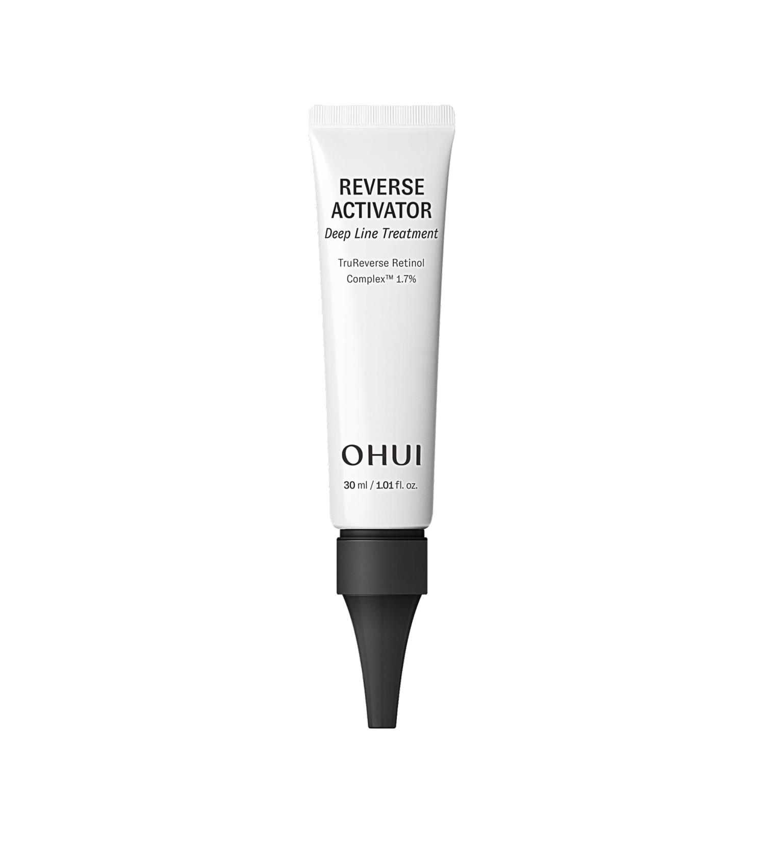 O Hui Reverse Activator Deep Line Treatment | Korean Skin Care | Low to Non-irritating Retinol Wrinkle Spot Treatment for Face | Visibly Reduces Lines and Signs of Aging - Buy Online on GoSupps.com