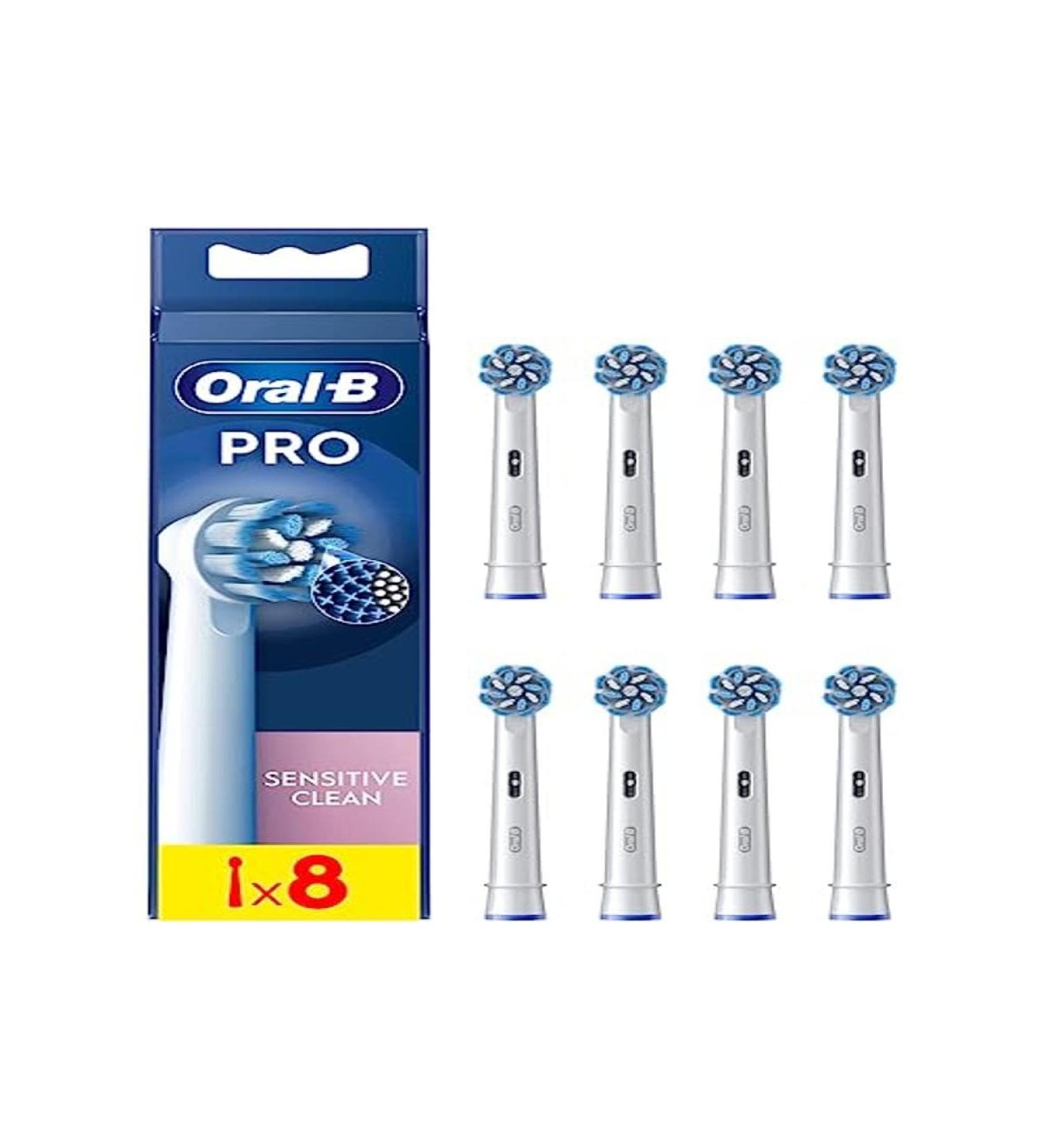 Oral-B Pro Sensitive Clean brush heads for electric toothbrushes 8 pieces White 1 piece (pack of 8)