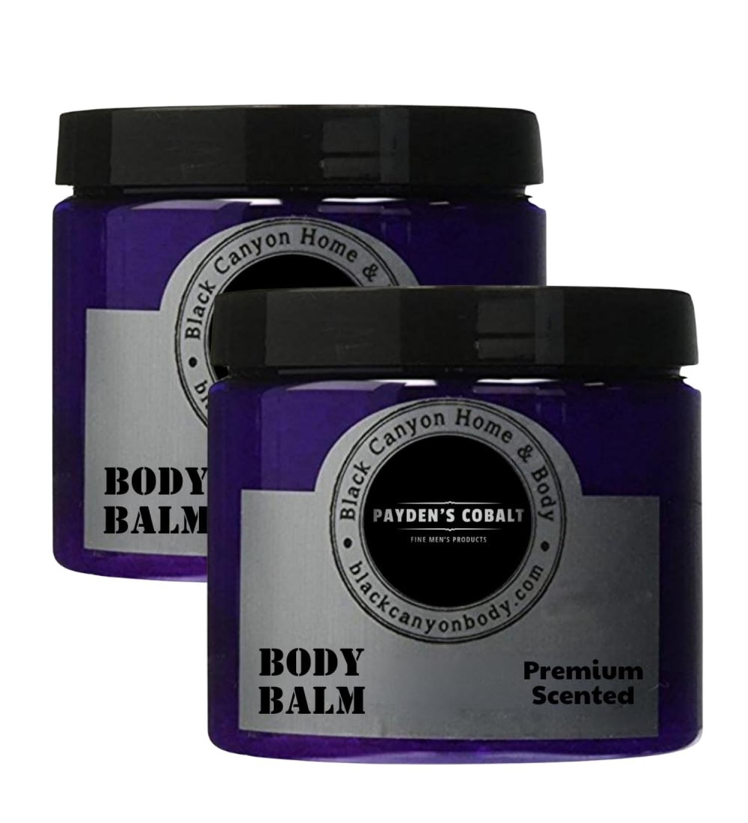 Payden's Cobalt Bergamot & Cedarleaf For Men Scented Body Balm with Jojoba Oil 16 Oz (2 Pack) - Buy Online on GoSupps.com