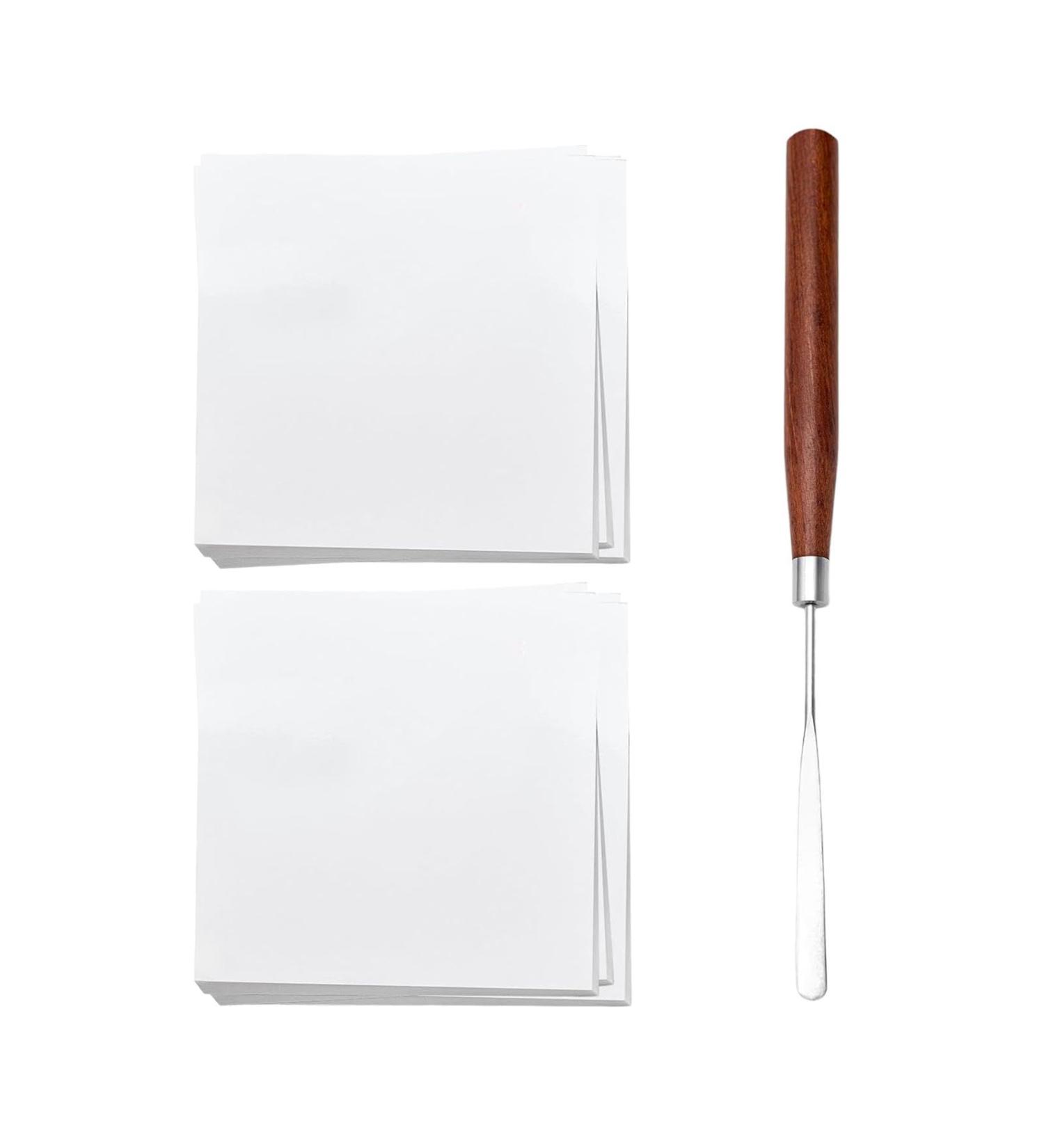 Amagogo 100 palettes de maquillage portables en papier pour vernis ongles outil de m lange pour pigments et poudres id al pour le dessin et la manucure. - Buy Online on GoSupps.com
