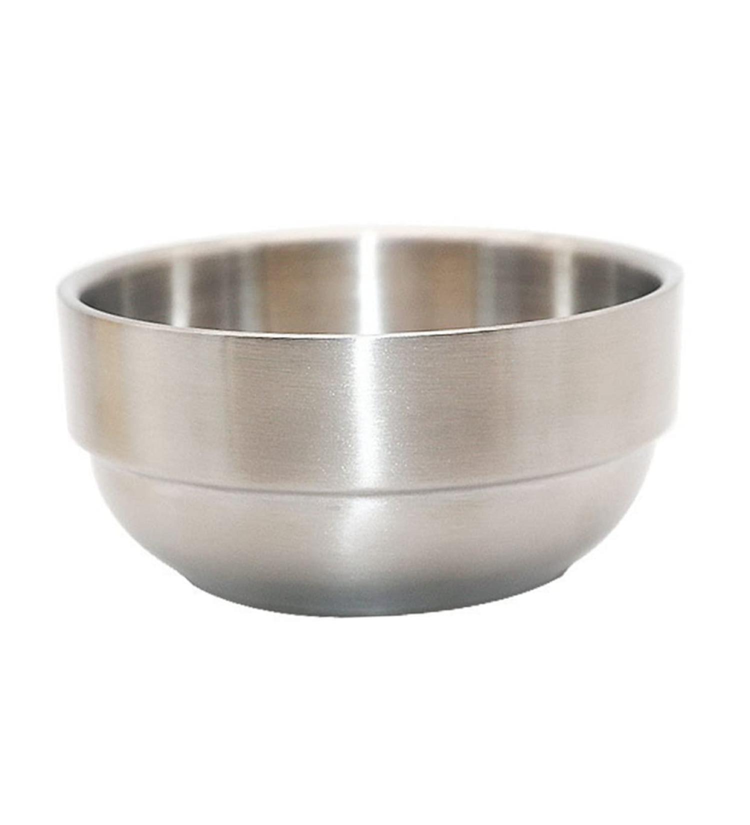 Buy Biudeco Foam Dishwasher Men's Tools - Rustproof Steel Shaving Accessories & Razor Cup for Bart Care - 9x9x4.9cm Silver - Buy Online on GoSupps.com