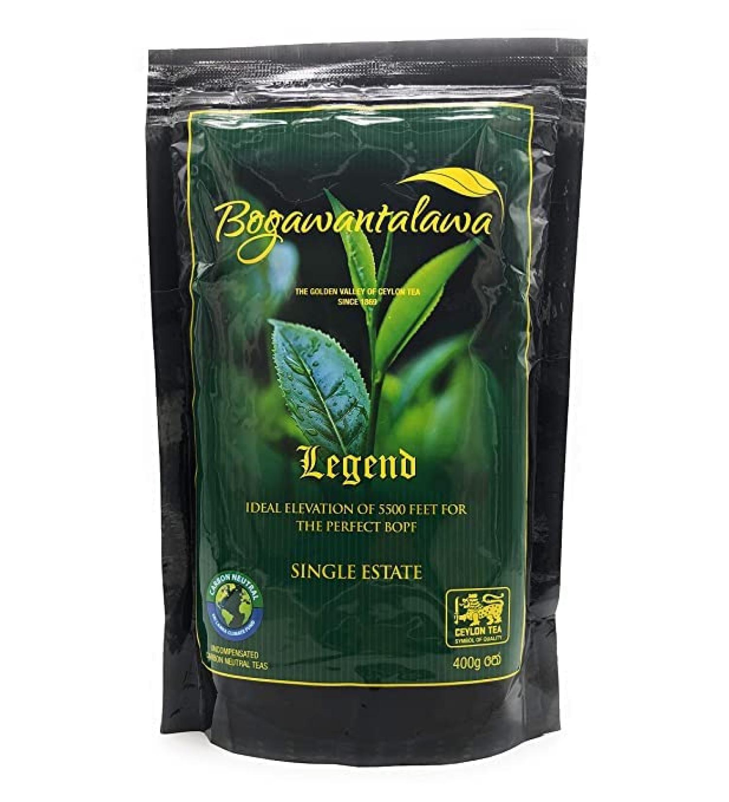 Bogawantalawa Legend Ceylon Black Tea BOPF 400g 14oz - Buy Online on GoSupps.com