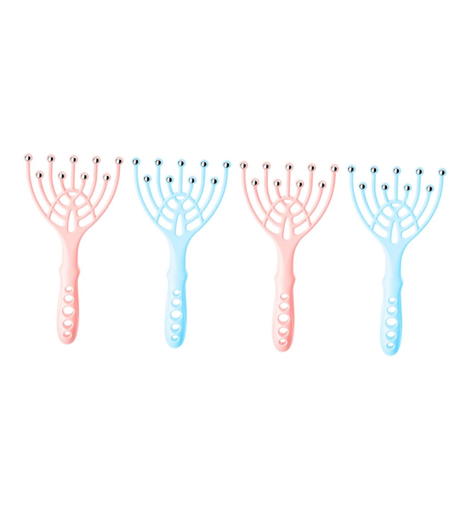 Frcolor 4-Piece Head Massage Device | Sleep Aid & Muscle Relaxation Tool - International Shipping Available - Buy Online on GoSupps.com