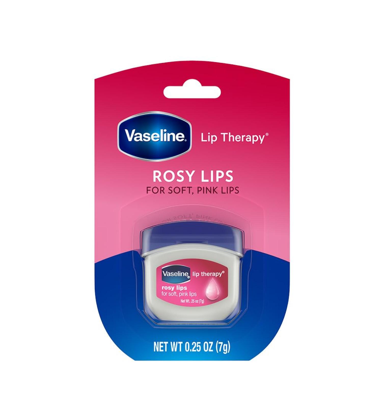 Vaseline Lip Therapy Tinted Lip Balm Mini - Rosy 0.25 Ounce (Pack of 8) | Shop Internationally - Buy Online on GoSupps.com