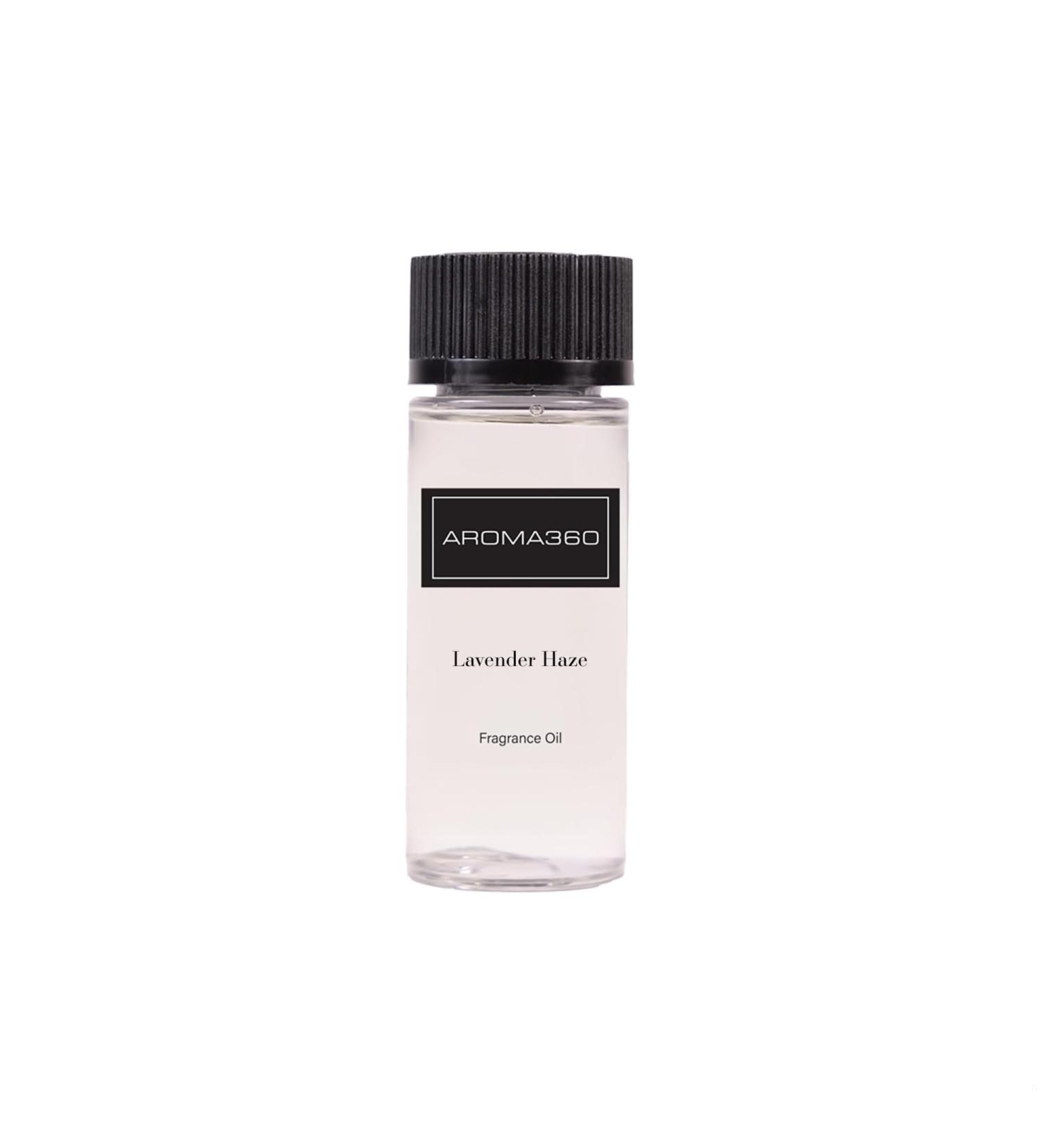 Aroma360 - Lavender Haze Fragrance Oil Blend - Luxury Aromatherapy Scent Diffuser Oil - Candied Berries, Ballet Lavender and Musk 1.7 fl oz, 50mL 1.7 Fl Oz (Pack of 1)