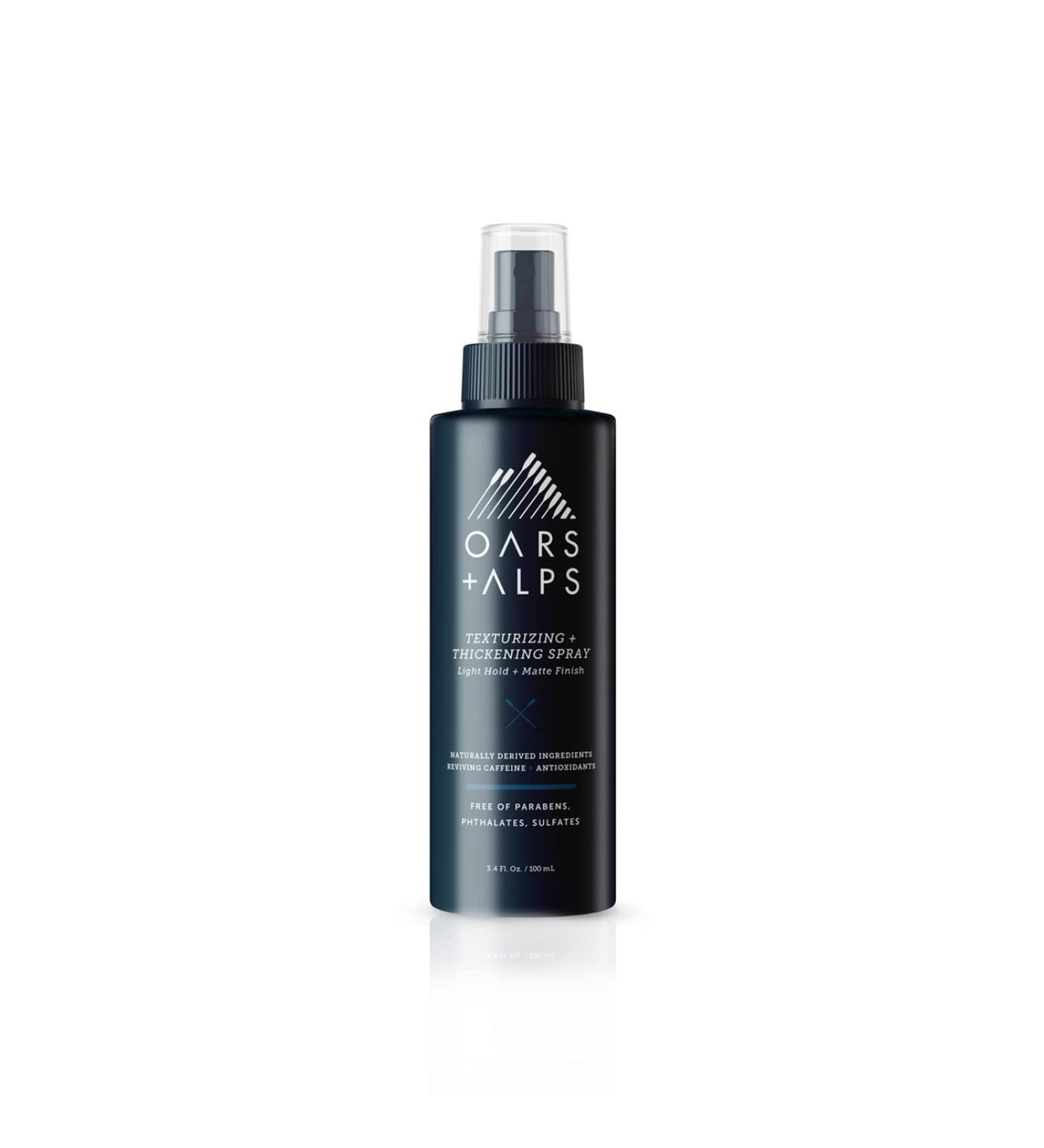 Oars + Alps Texturizer & Thickening Hair Spray | Hydrating Formula for Hair Growth | Sandalwood & Amber Scent - 3.4 Fl Oz - Buy Online on GoSupps.com