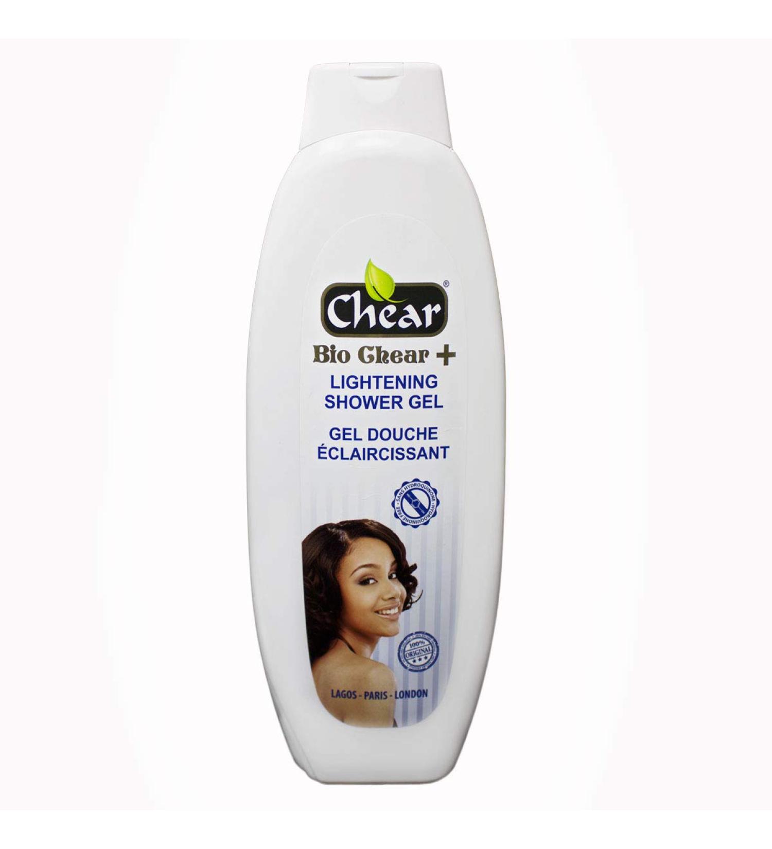 Bio Chear + Skin Lightening Shower Gel 750ml - for bright & hygienic skin - with vitamin c