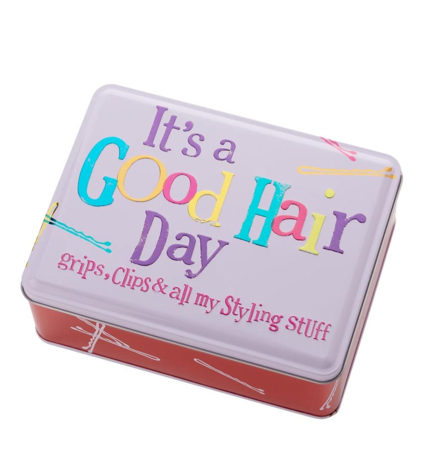 Shop The Bright Side Good Hair Day Tin - Perfect Gift for Luxurious Hair Care | Fast International Shipping - Buy Online on GoSupps.com