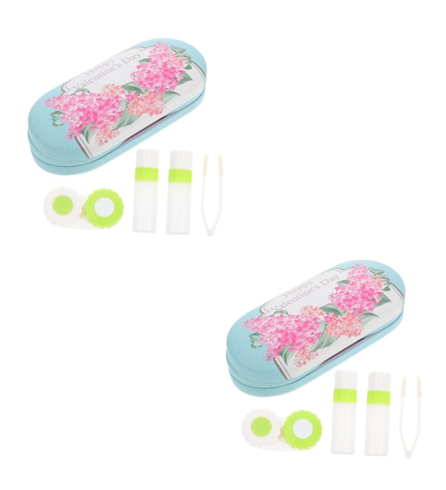 Shop Gatuida Double-Layer Glasses Case & Portable Lens Holder | Travel Accessories for Contact Lenses & Glasses - Buy Online on GoSupps.com