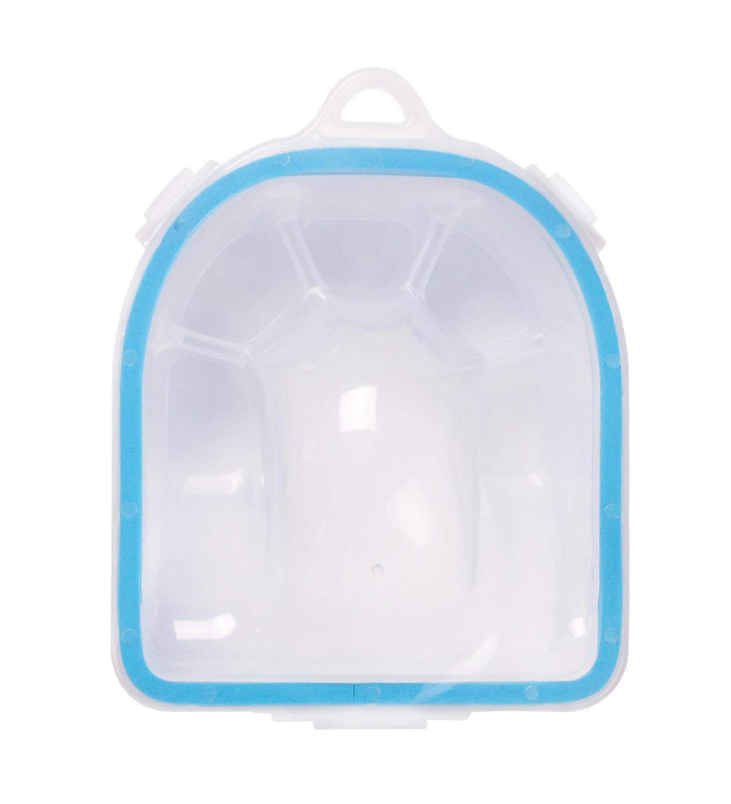 harayaa Nail Soak Off Bowl Nail Art Tool Double Layer Dip Powder Remover Tool Manicure SPA Tool for Hands Nails - Buy Online on GoSupps.com