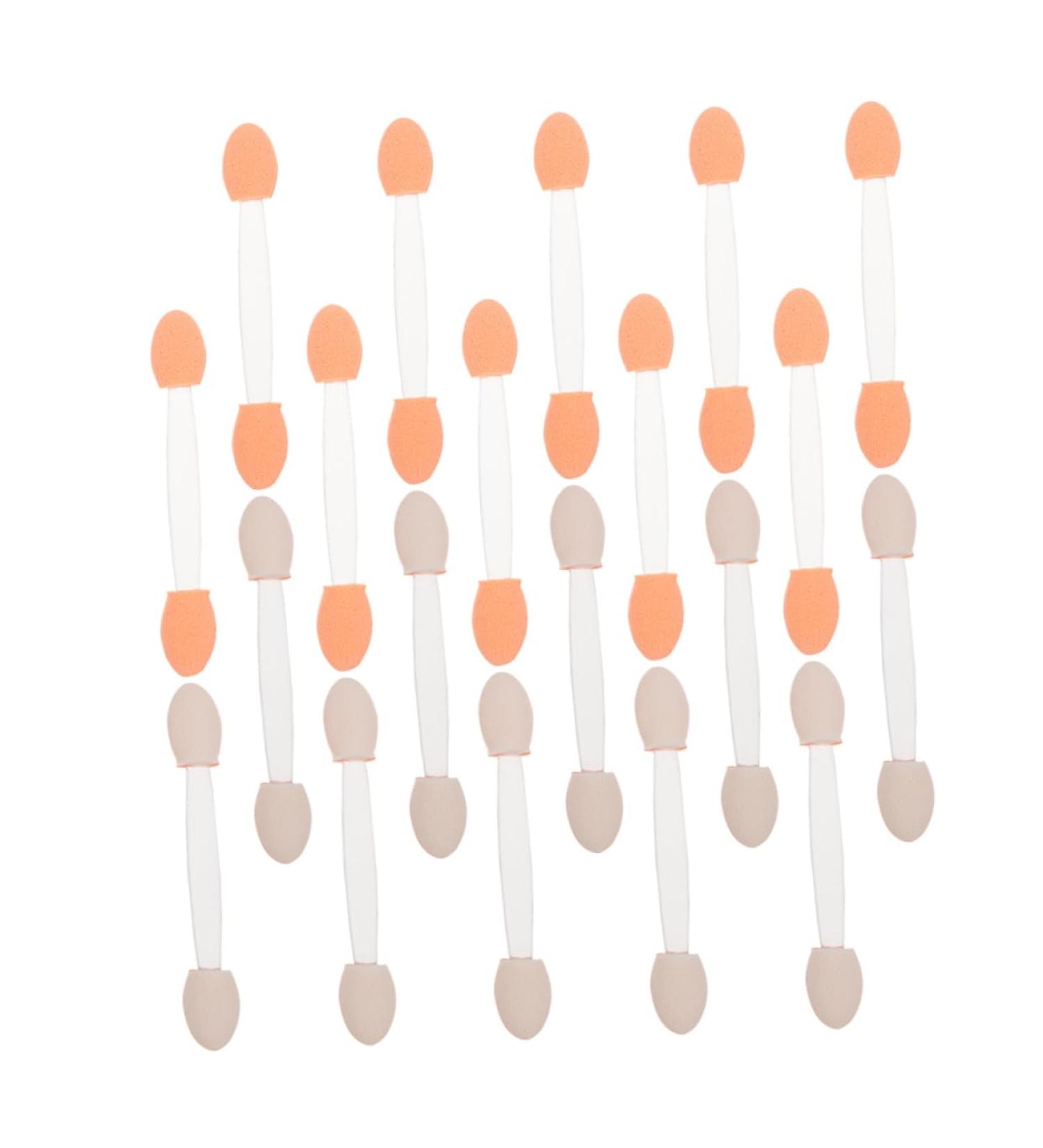 POPETPOP 50pcs Two-color Eyeshadow Brush Makeup Cosmetic Woman Makeup Tools Lip Brush Mix - Buy Online on GoSupps.com