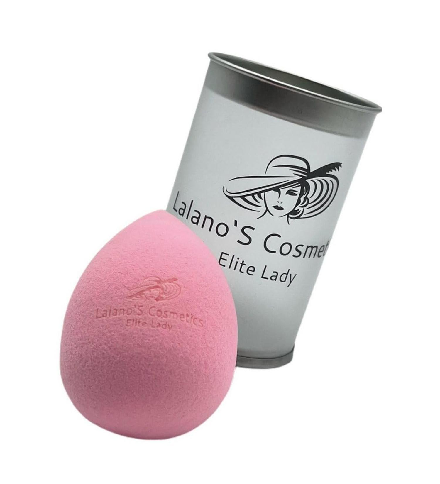 Lalano'S Cosmetics Beauty Blender Pink Makeup Sponge & Manicure Pedicure Set - 2 PCS for Flawless Makeup Application - Buy Online on GoSupps.com