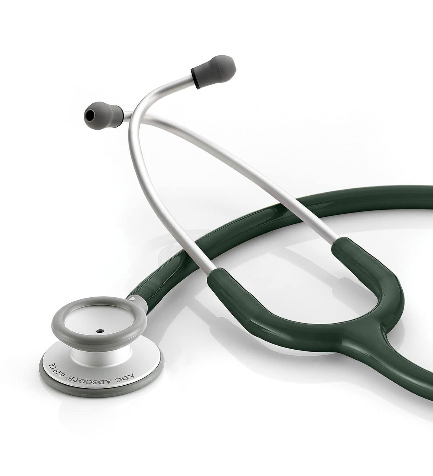 ADC Adscope 619 Ultra-lite Clinical Stethoscope in Dark Green - Efficient & Lightweight - Buy Online on GoSupps.com