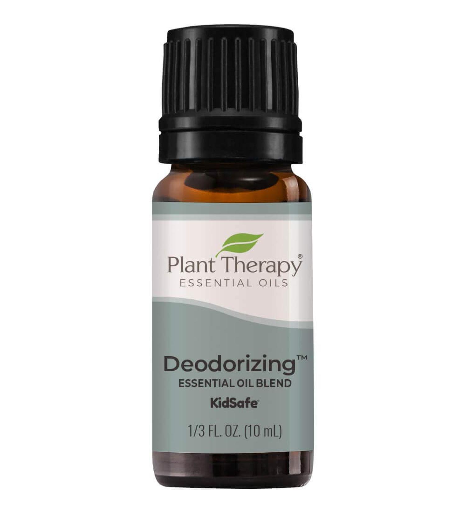 Plant Therapy Deodorizing Essential Oil Blend 10 mL - 100% Pure & Undiluted Therapeutic Grade - 0.34 Fl Oz - Buy Online on GoSupps.com