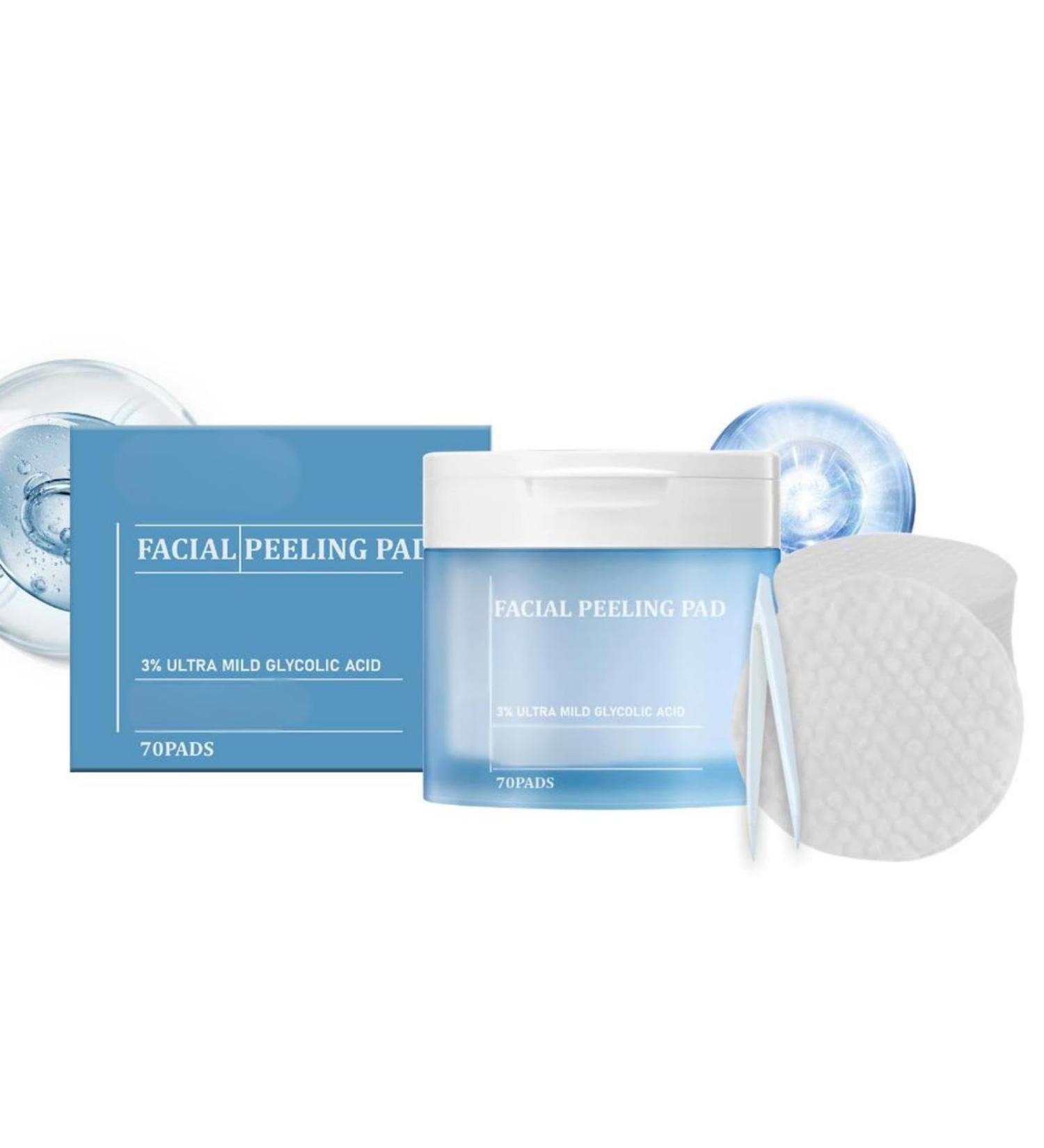 Facial Peeling Pads with Salicylic Acid - Gentle Exfoliating 70 Pads for Smooth Skin Texture Unclog Pores Hydration Boost Daily Facial Treatment for All Skin Types (S Centella*1) Centella*1 70 Count (Pack of 1) - Buy Online on GoSupps.com