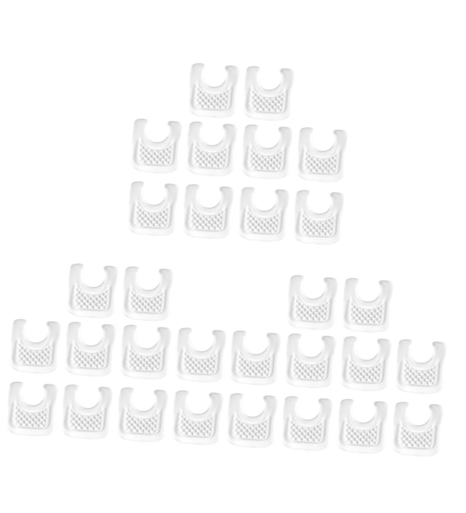 JECOMPRIS 15 Pairs Gel Cushions Shoe Cushion Insoles U Shaped Foot Pad Feet Callus Pad Shoes Protector Soft Gel Blisters Pads Foot Callus Protector Callus Buffing Pad Corn High Heel - Buy Online on GoSupps.com