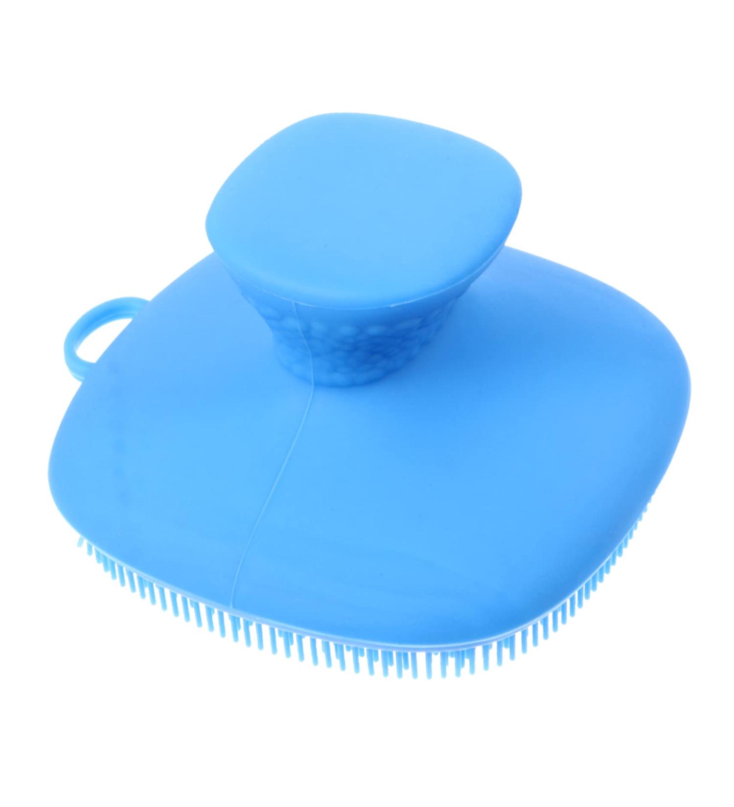 minkissy Brush Brush face Cleaning Tool Bathroom Accessory Silicone Bathing Silicone Face Cleaner Soft Facial Cleaning Brush Facial Cleaning pad face Brush Silica Gel Cleaning Blue 7x7cm - Buy Online on GoSupps.com