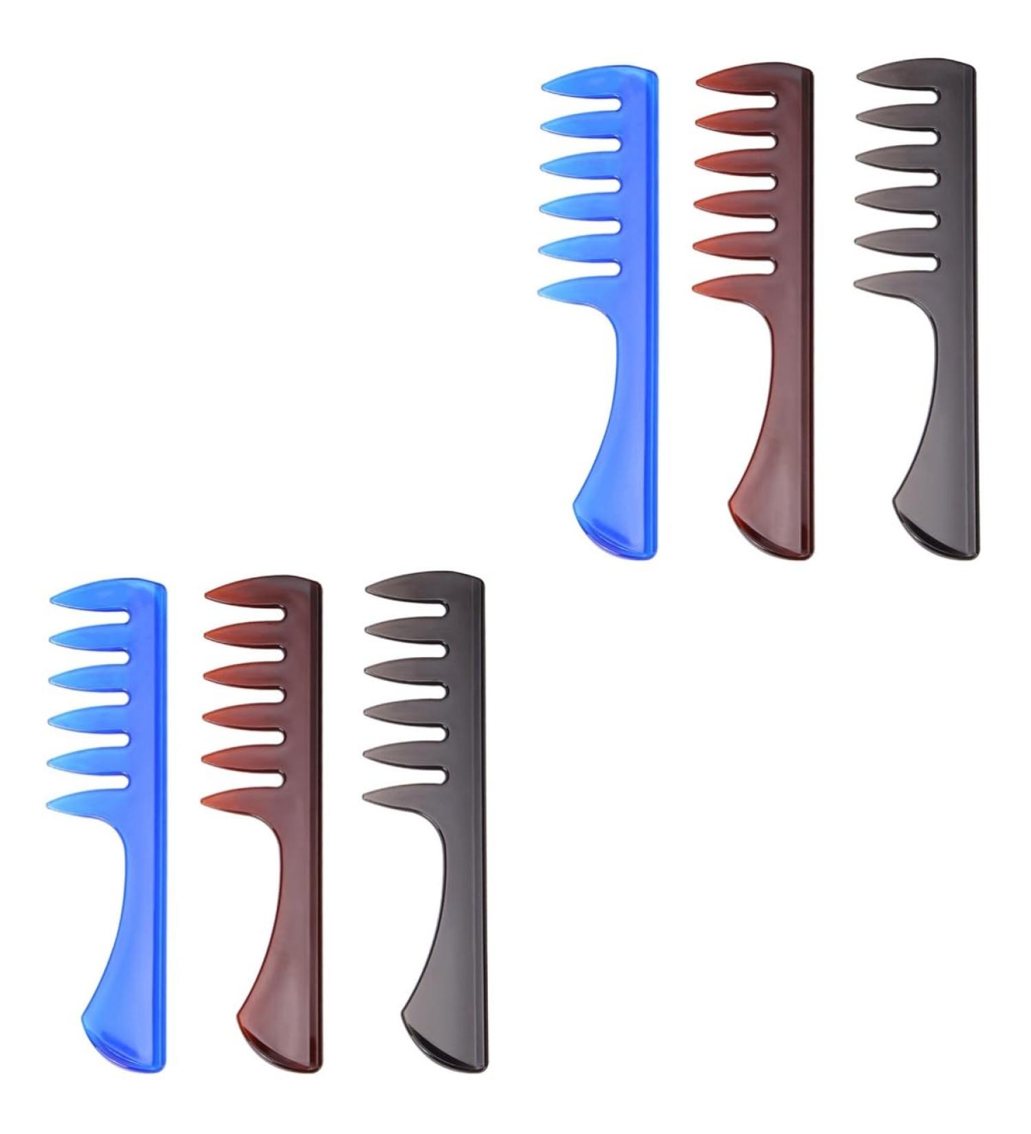 minkissy 6 Pcs Head Massage Comb Fork Comb Hair Comb Hairdressing Accessories Hair Spary Comb Big Back Man Hairdressing Tool Mx2pcs As Shownx2pcs - Buy Online on GoSupps.com