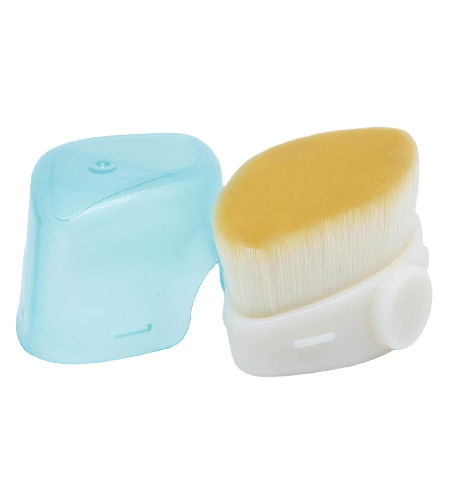 Sunblock Brush - Precise Control Foundation Brush for Sunscreen with Quick-Drying Fiber Bristles Cosmetic Brushes for Liquid Foundation Contour Beige - Buy Online on GoSupps.com