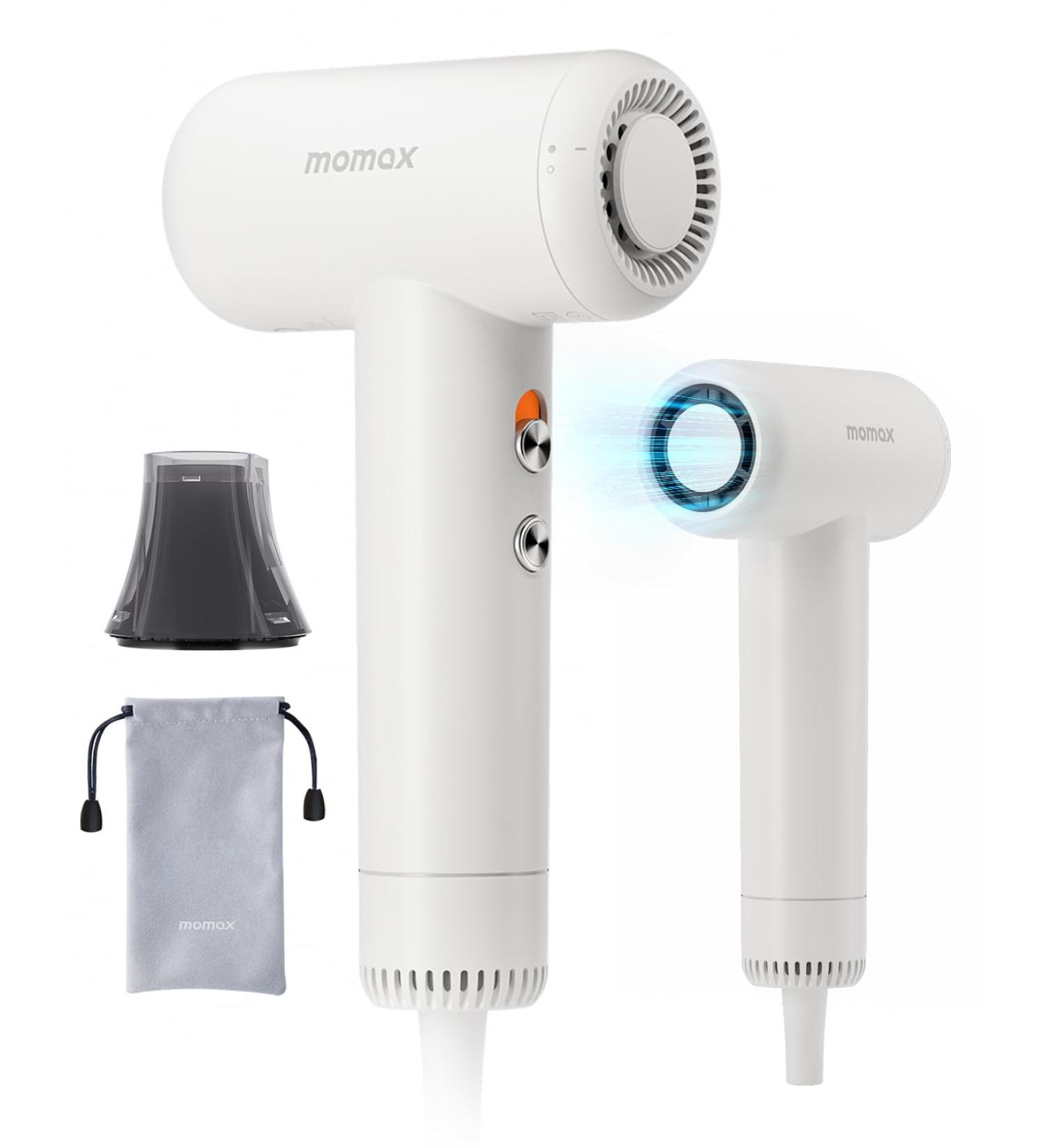 High-Speed Mini Hair Dryer | 110 000 RPM Brushless Motor | Fast Drying & Low Noise | Lightweight & Portable with Magnetic Nozzle | Perfect for Home & Travel - Buy Online on GoSupps.com